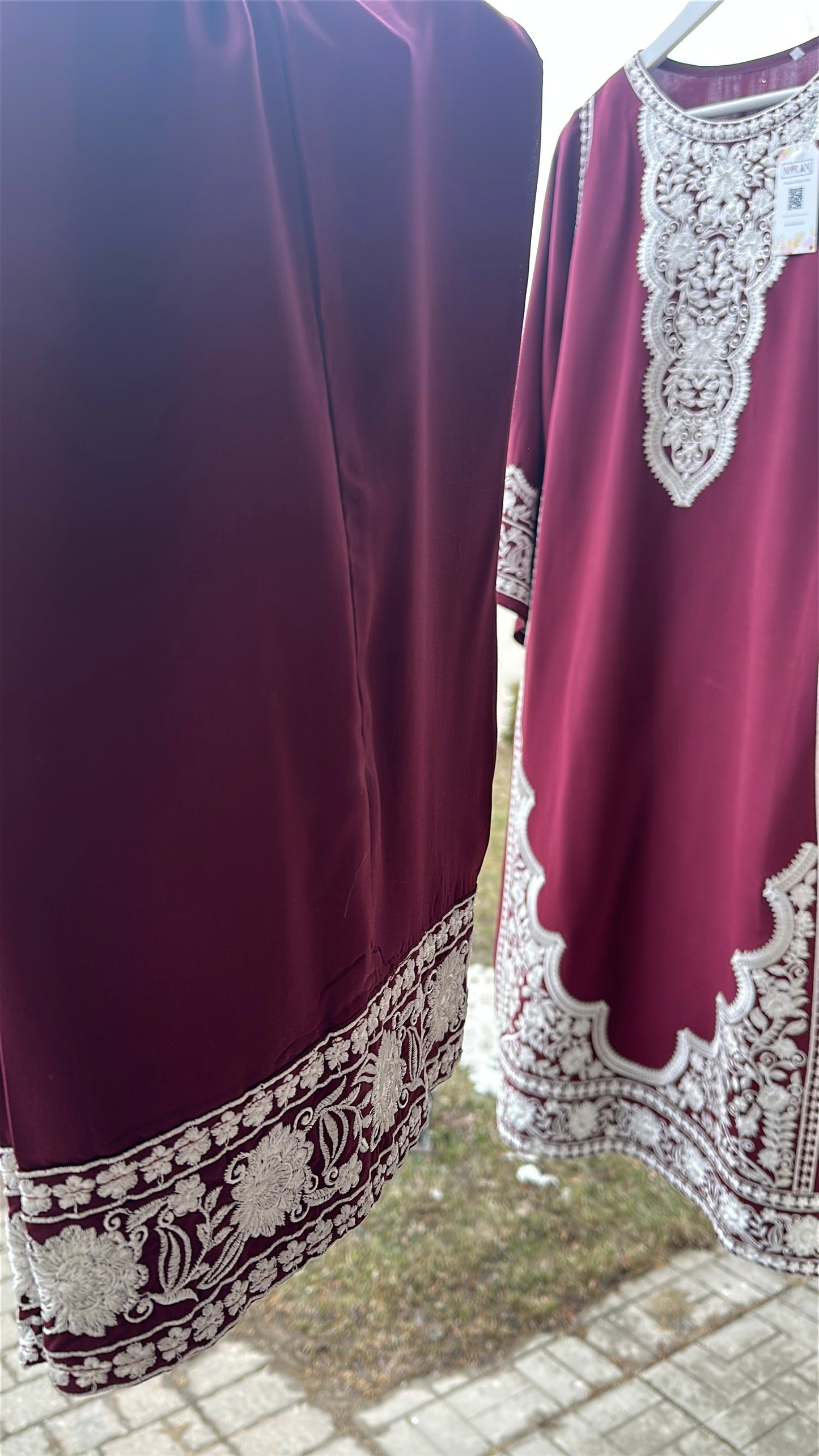 Burgundy Mehr – Timeless Elegance in Linen