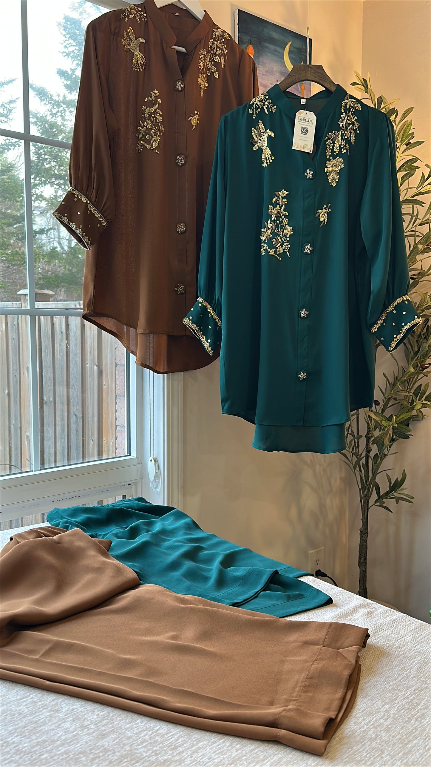 Emerald Poise Cord Set