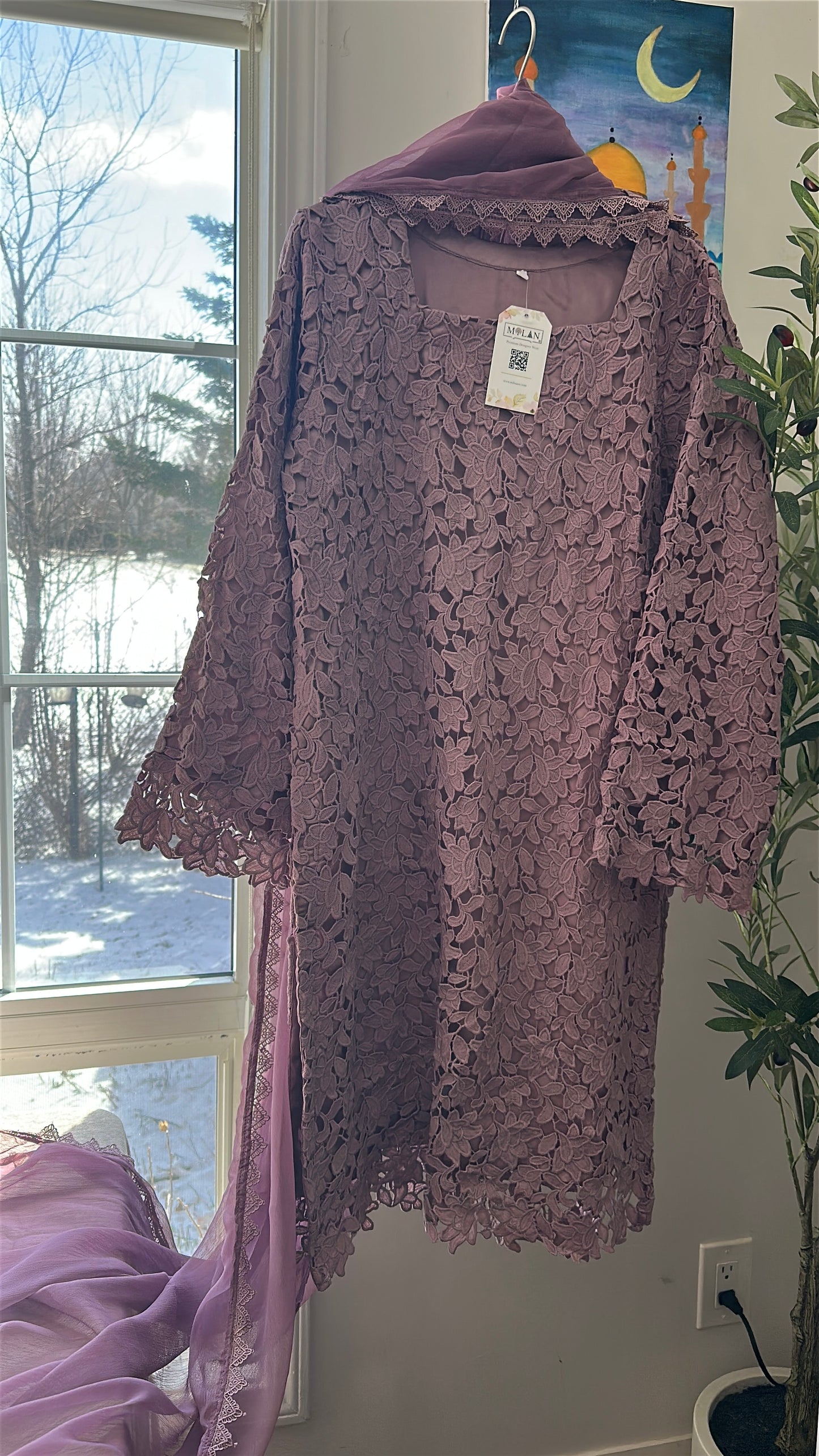 Lavender Crochet Élan – Timeless Spring Grace