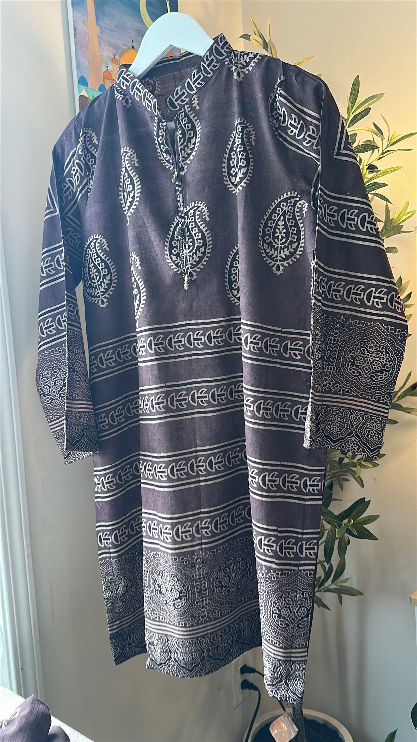 Espresso Drift Co-ord – Ajrak Heritage