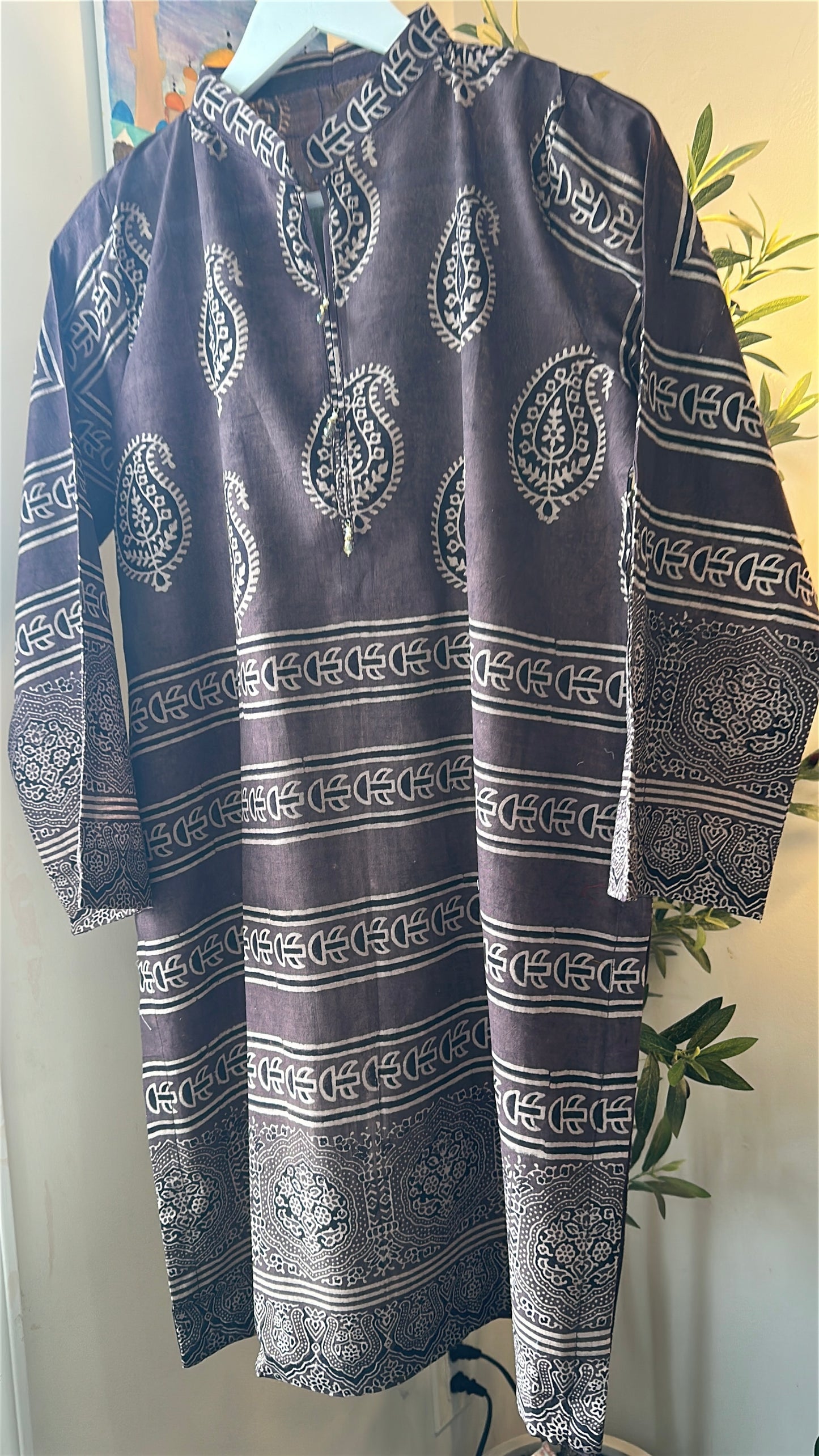 Espresso Drift Co-ord – Ajrak Heritage