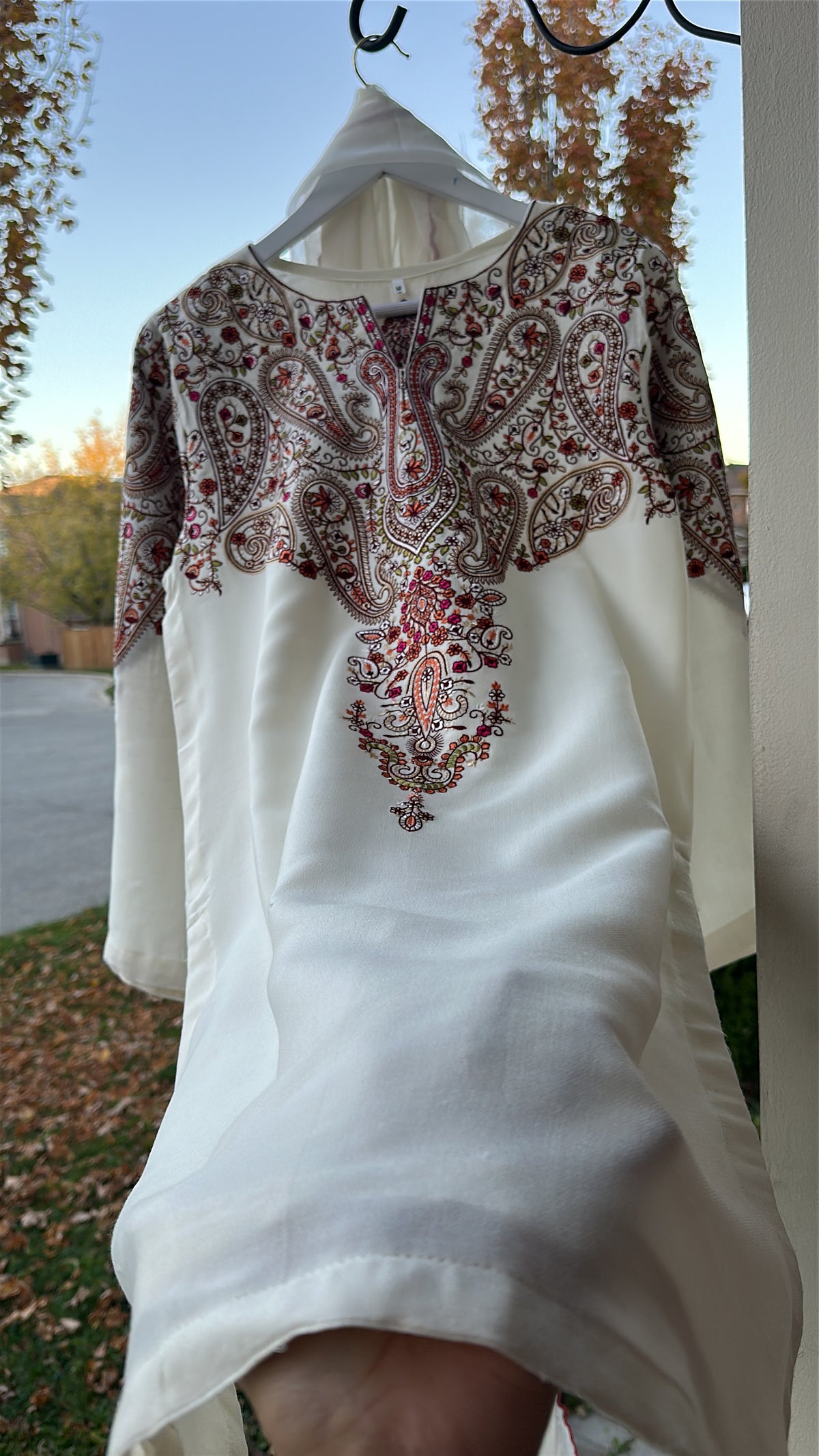 Ivory Meher / Pure Pashmina Kashmira — 3-Piece Set