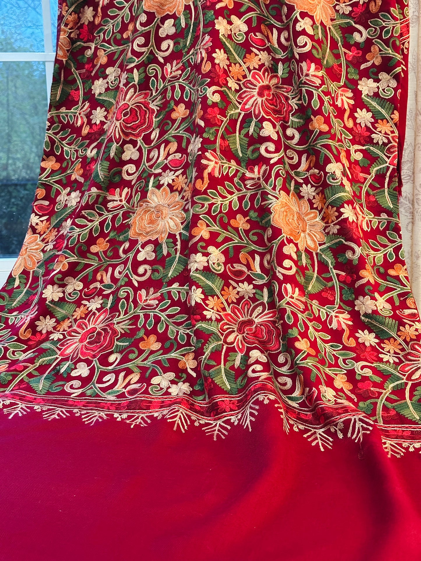 Gul-e-Laal – Heritage Shawl Shirt  Series