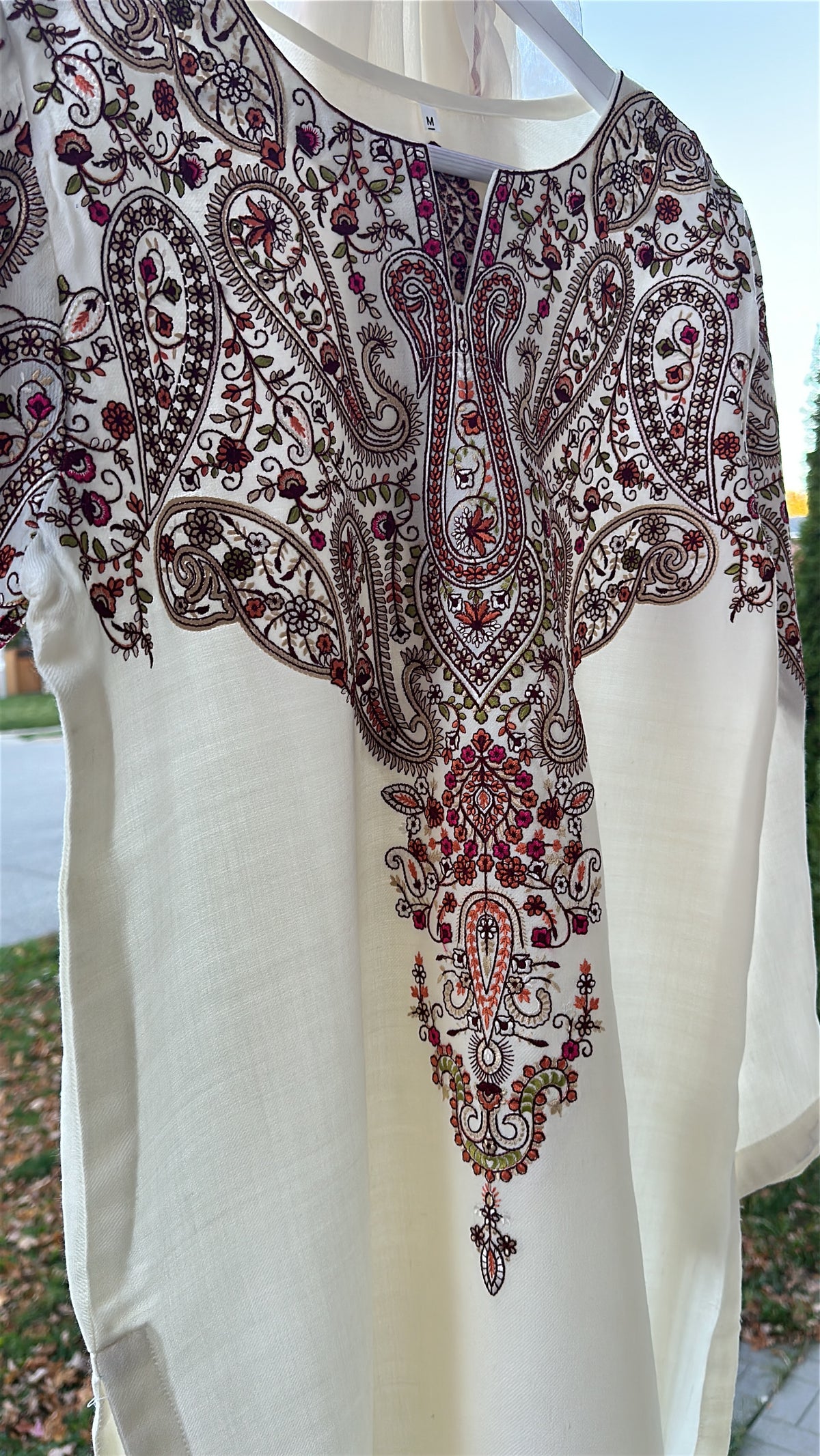 Ivory Meher / Pure Pashmina Kashmira — 3-Piece Set