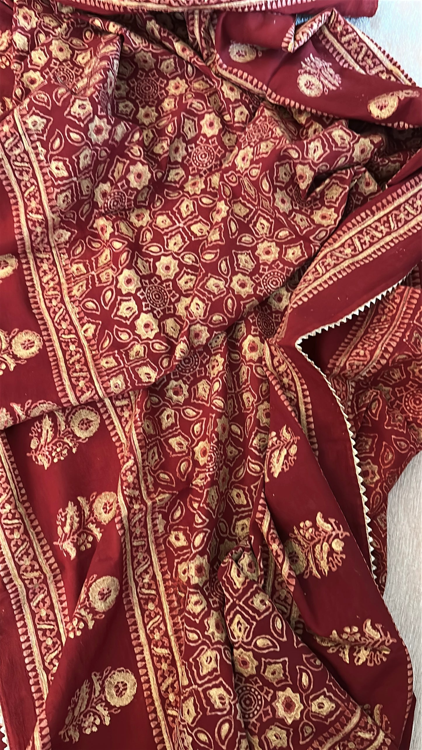 Rang-e-Zar - The Heritage Ajrak Collection