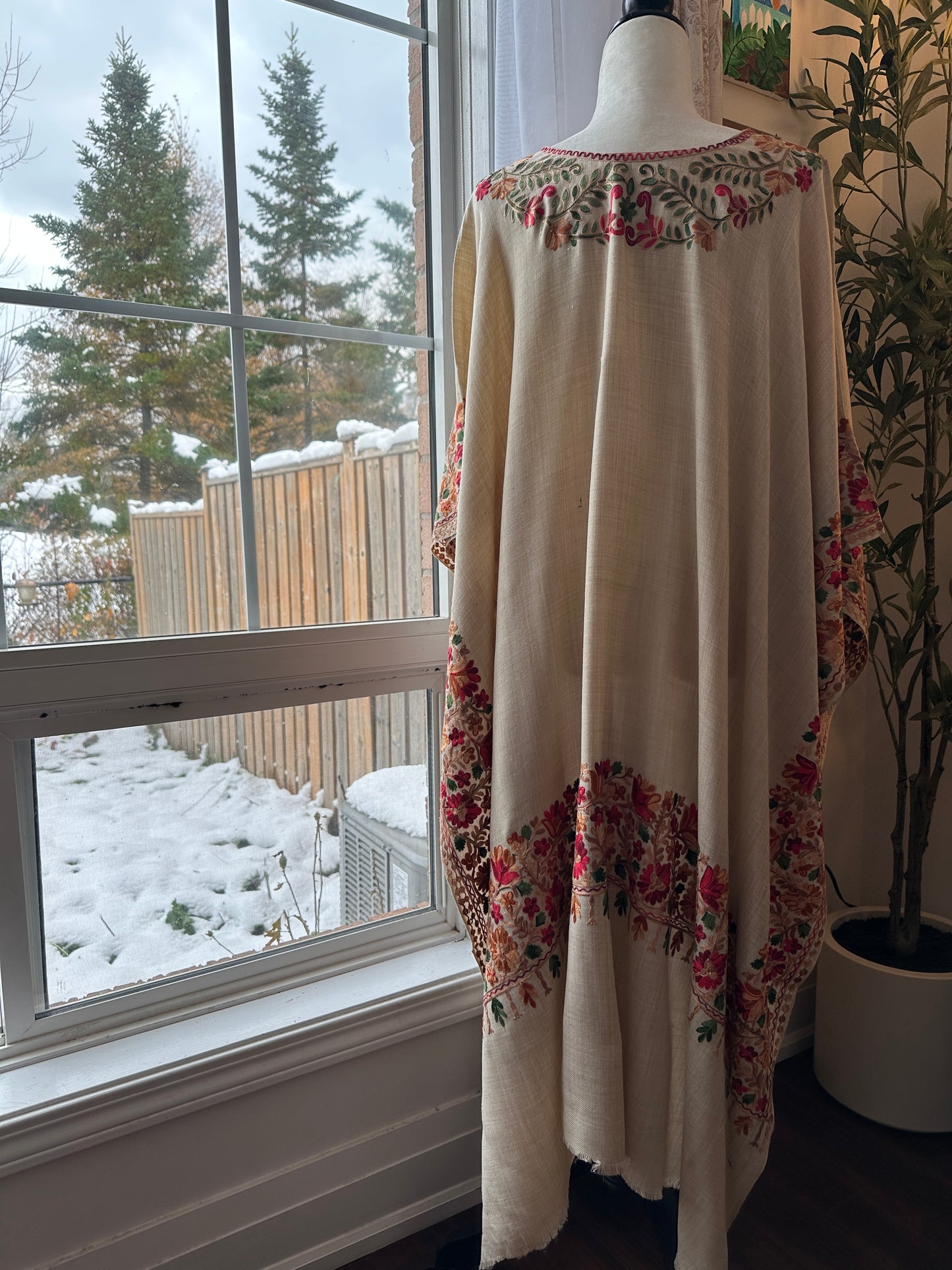 Gulabkaar –  Poncho Shawl Shirt