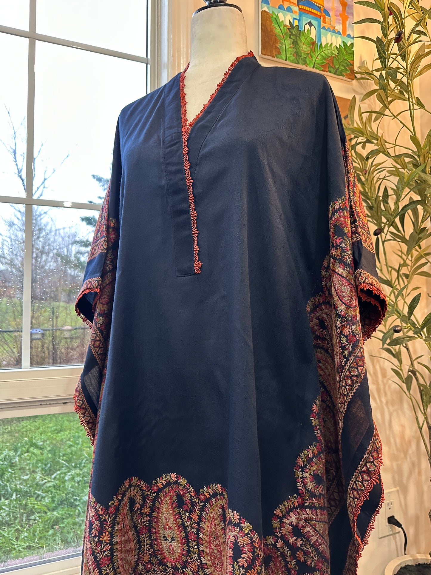 Neel-Raaz Kaftan – Midnight Tales in Thread