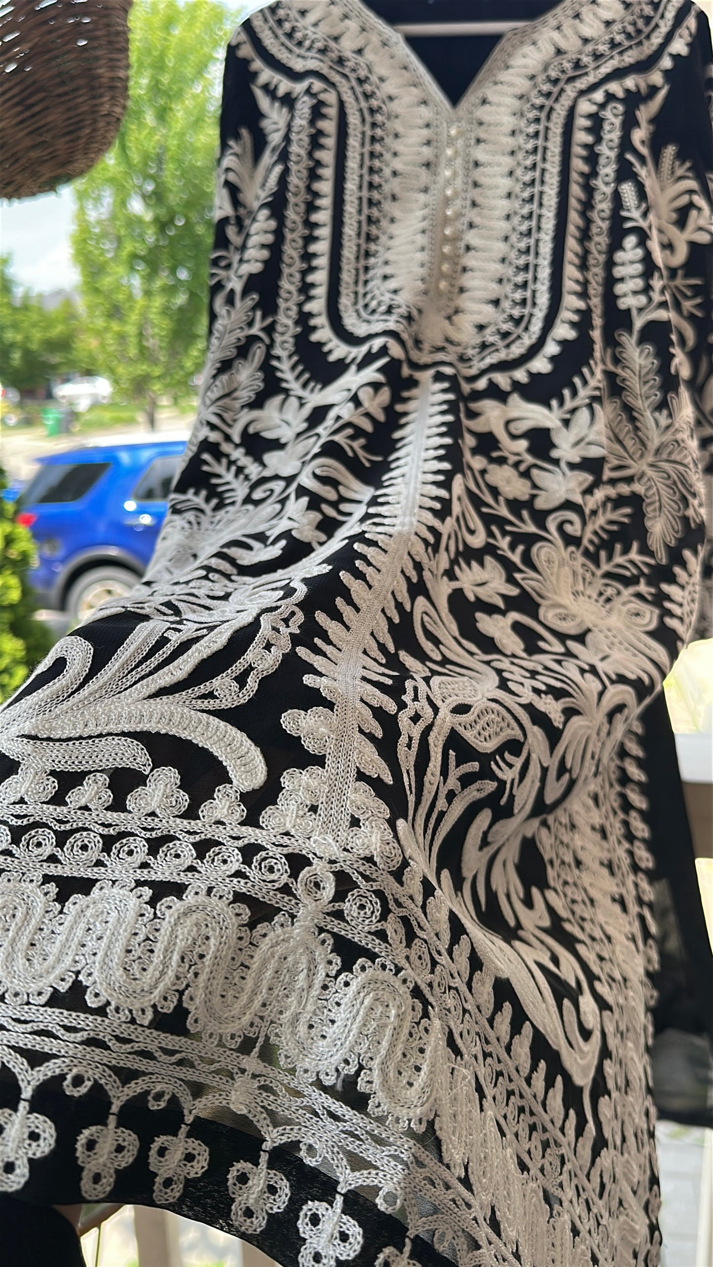 Noir Aaira Embroidered Set