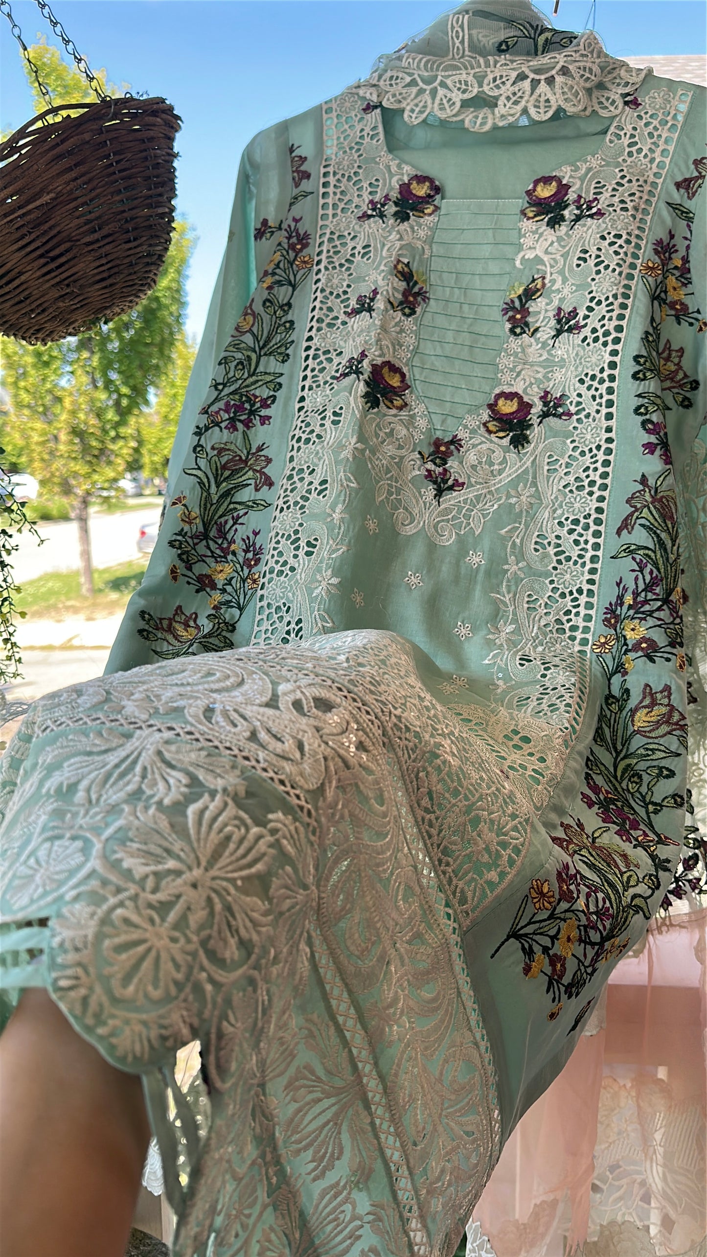 Safa Gul — Chikankari Lawn 3-Piece Set