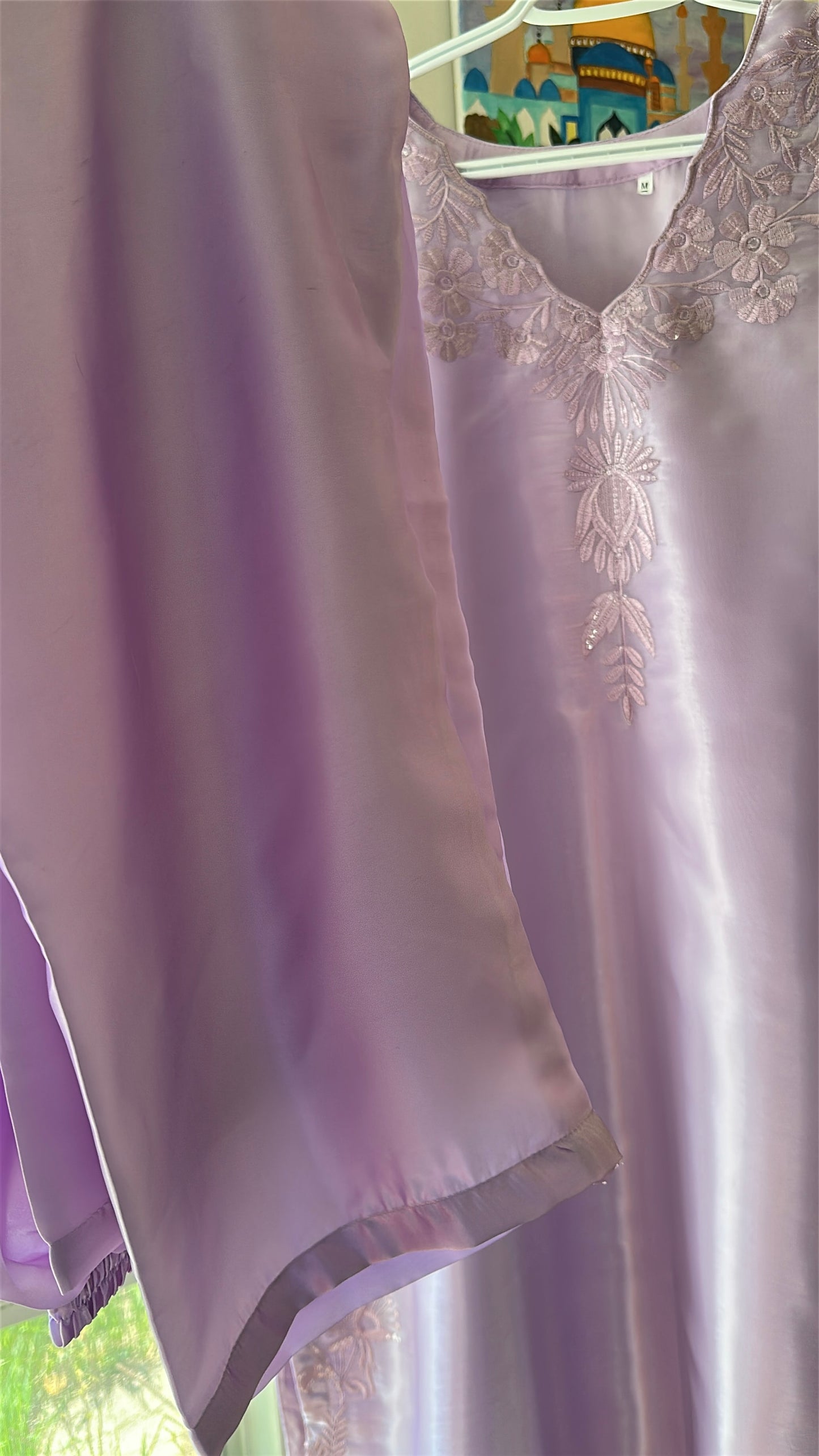 Lavender Haze Élan – 2-Piece Kaftan Set