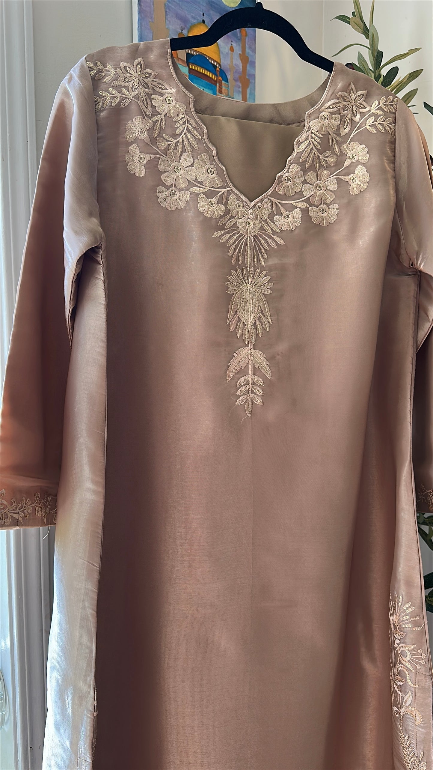 Desert Glow Élan – 2-Piece Kaftan Set