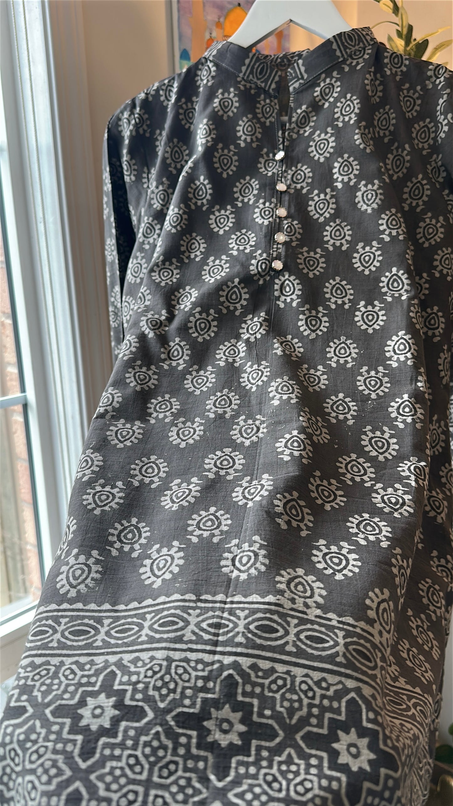 Slate Muse Co-ord – Ajrak Heritage