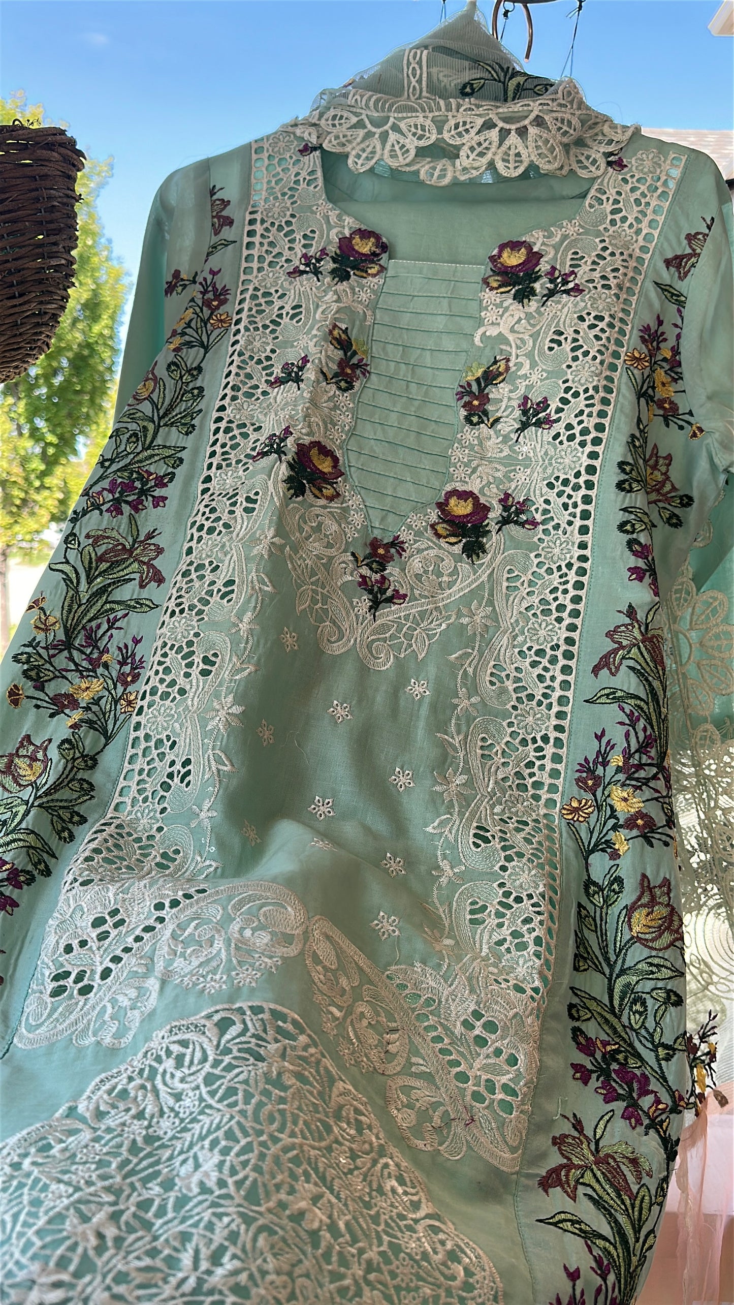 Safa Gul — Chikankari Lawn 3-Piece Set