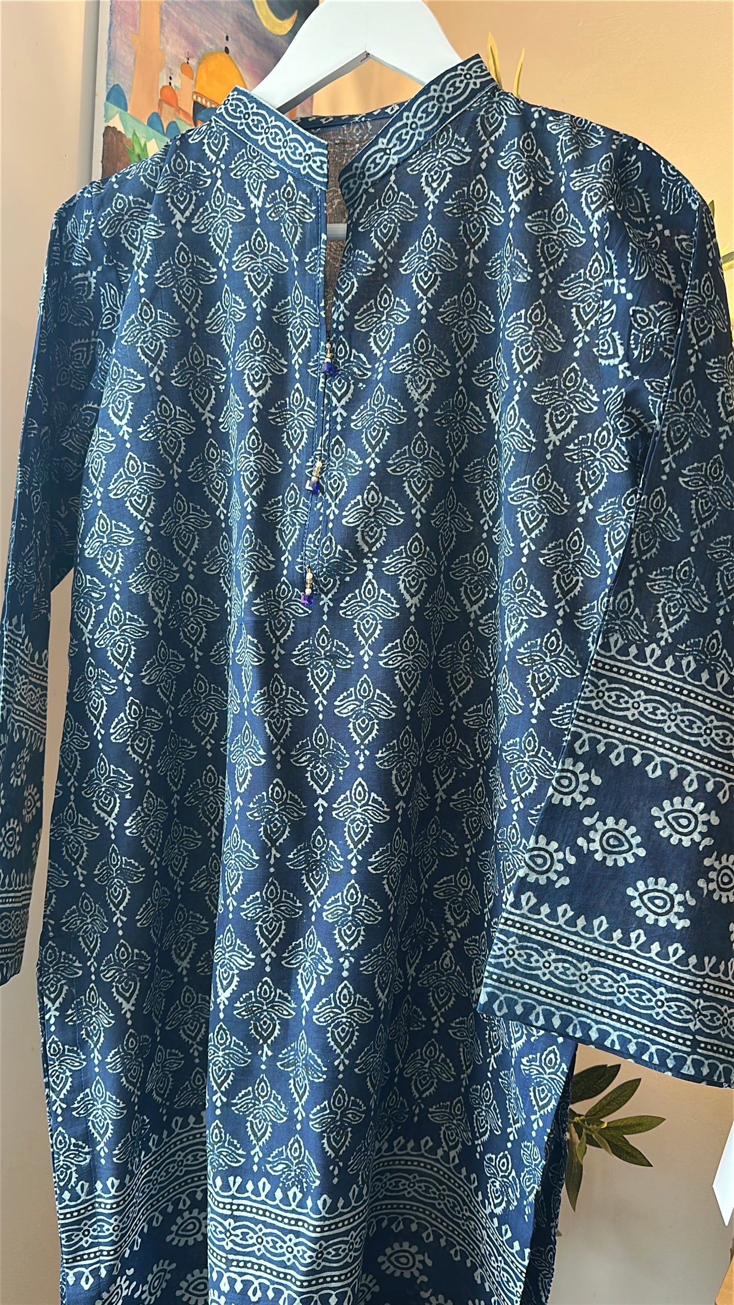 Ocean Dusk Co-ord – Ajrak Heritage