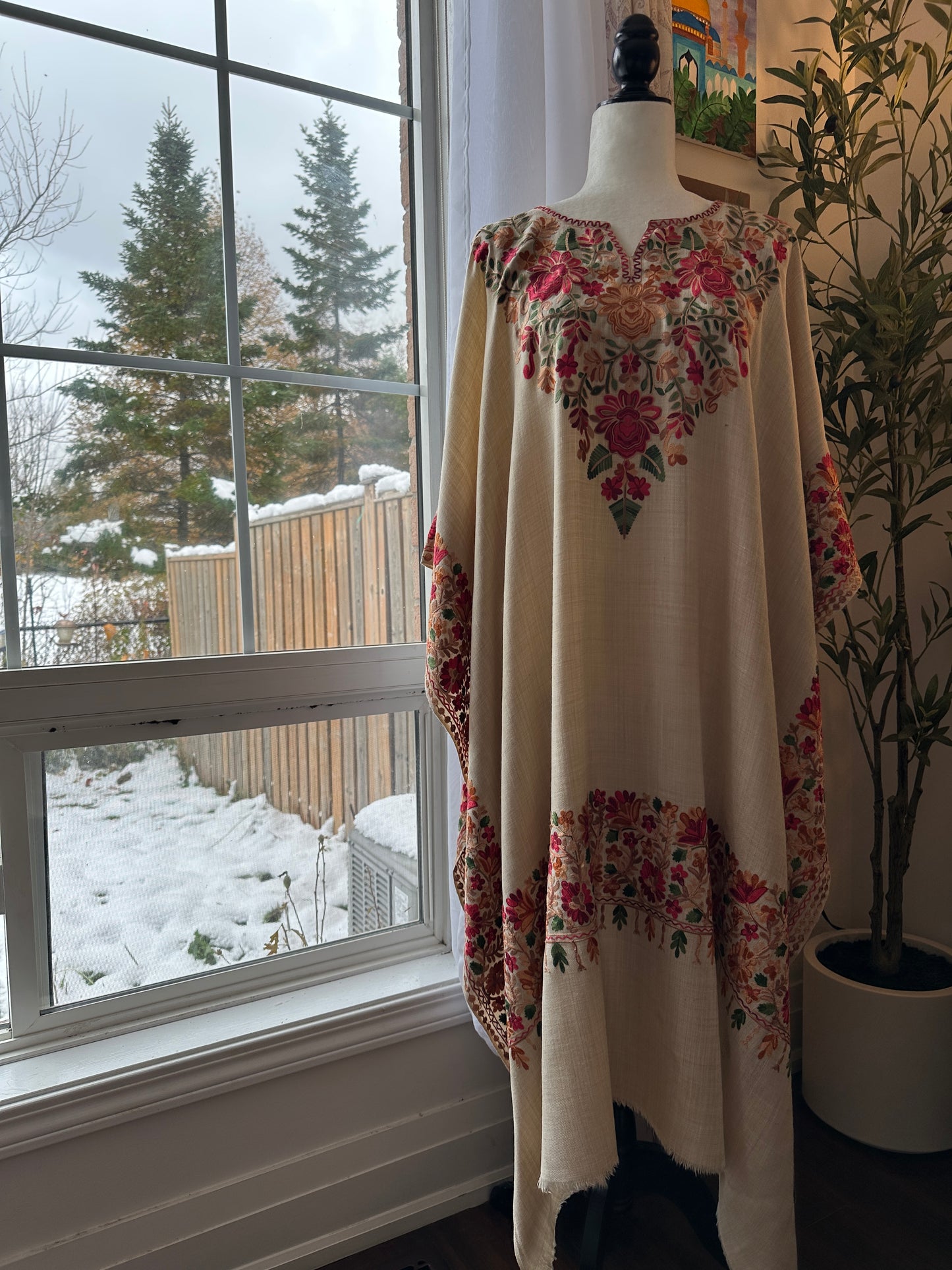 Gulabkaar –  Poncho Shawl Shirt