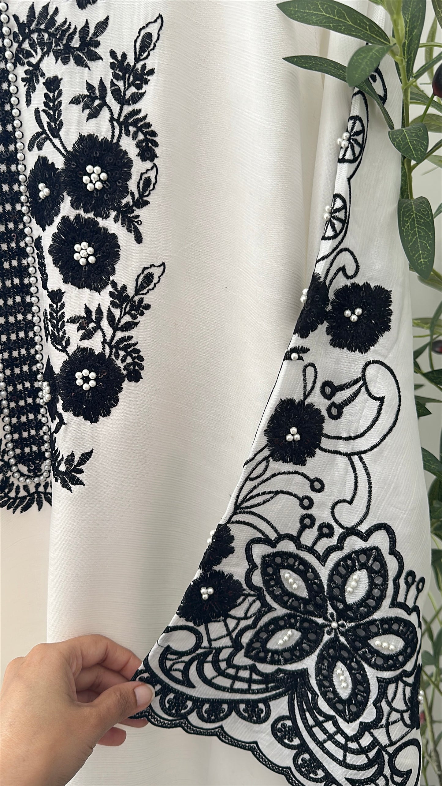 Pearl Melody – 3-Piece Kaftan Set