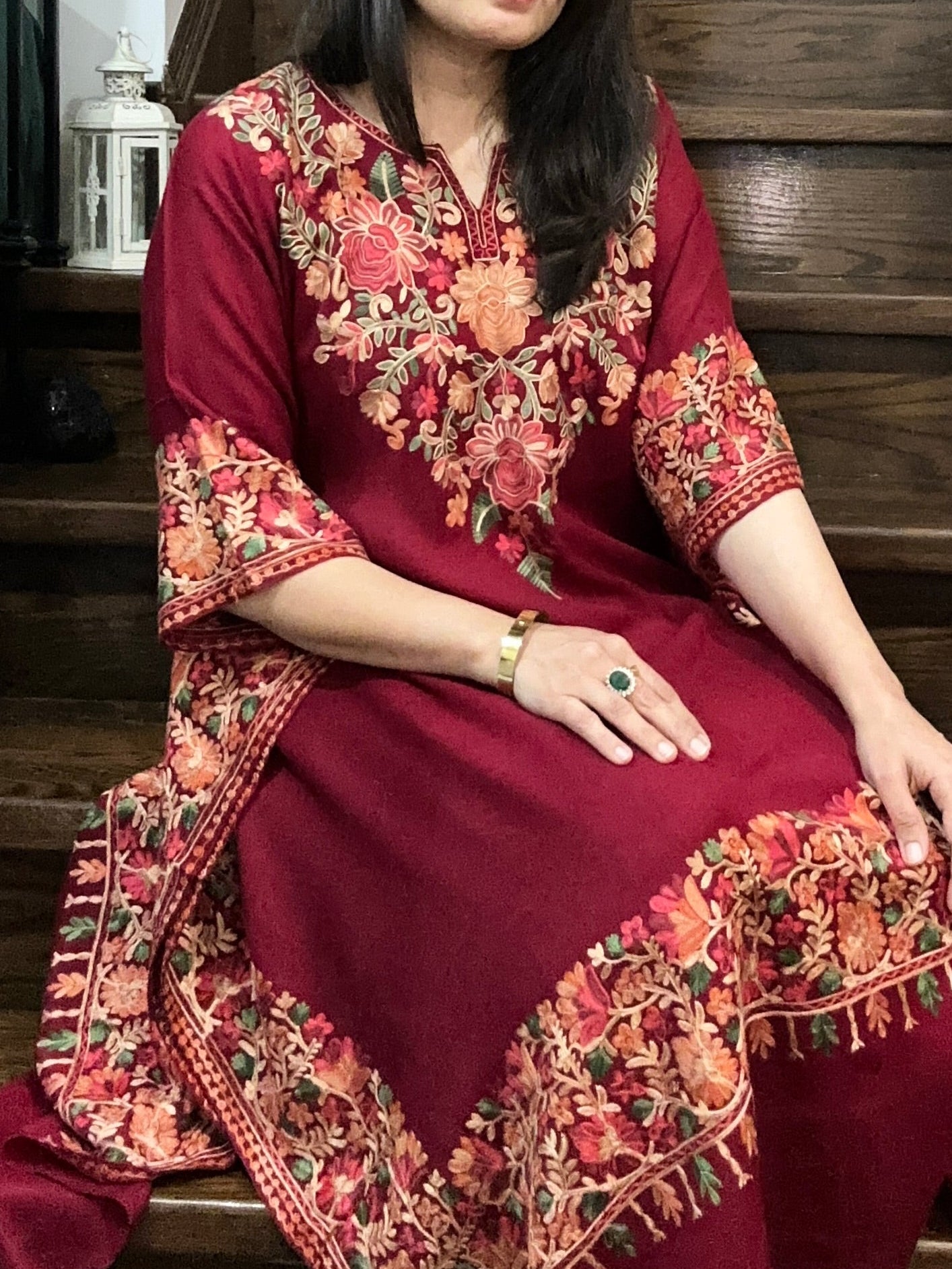 Gulraaz – Pashmina shawl shirt