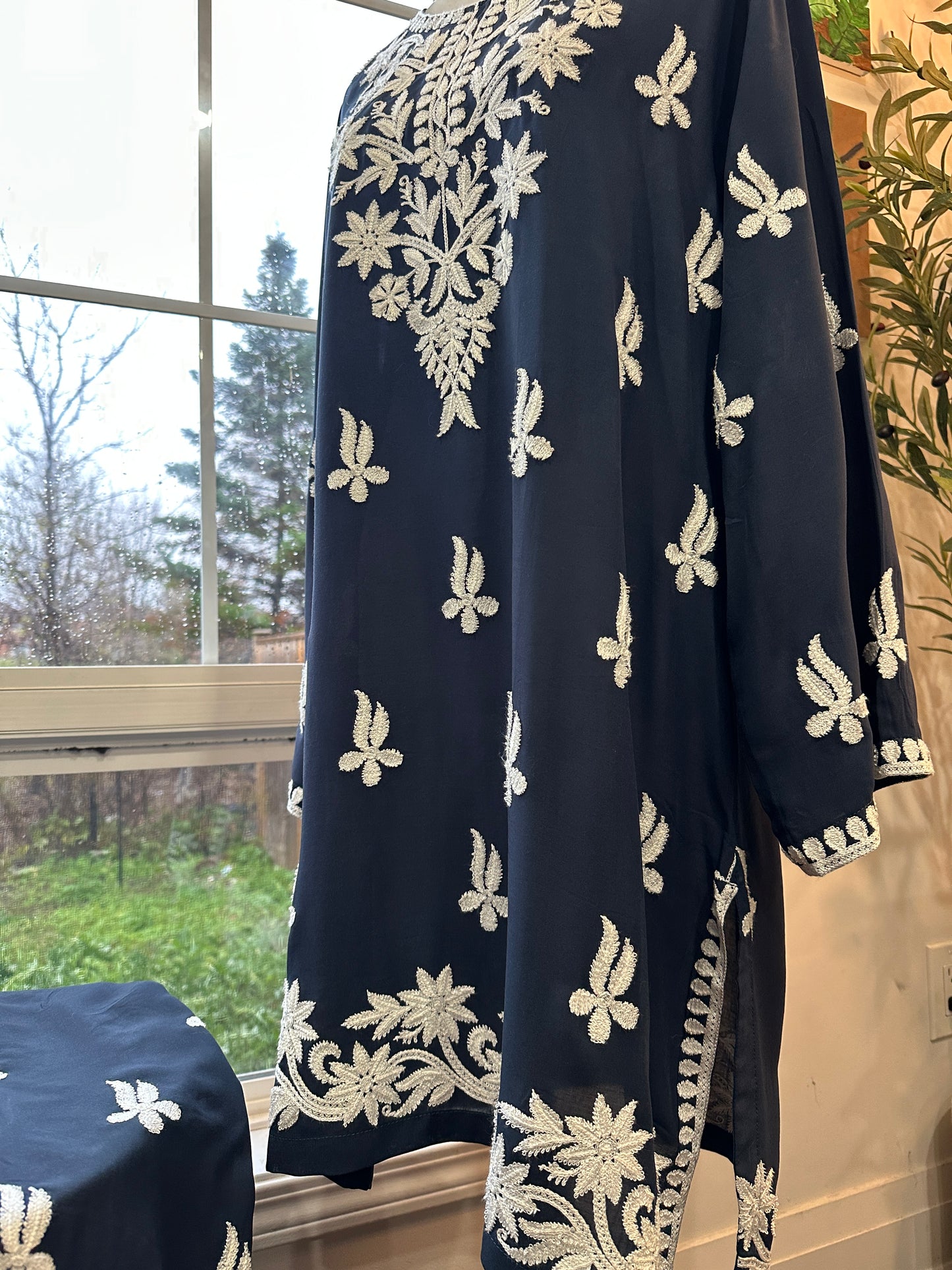 Sapphire Bloom-Farshi Set