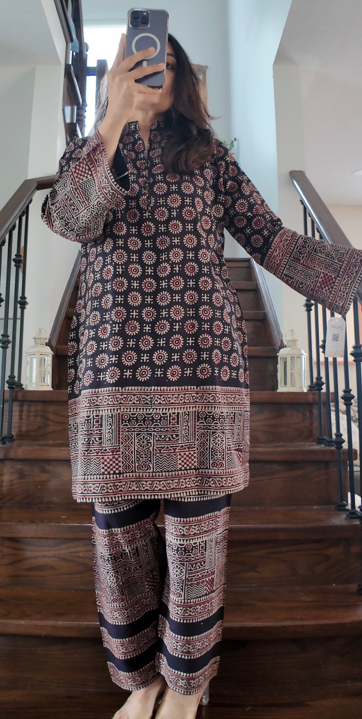 Nomad Dune Co-ord – Ajrak Heritage