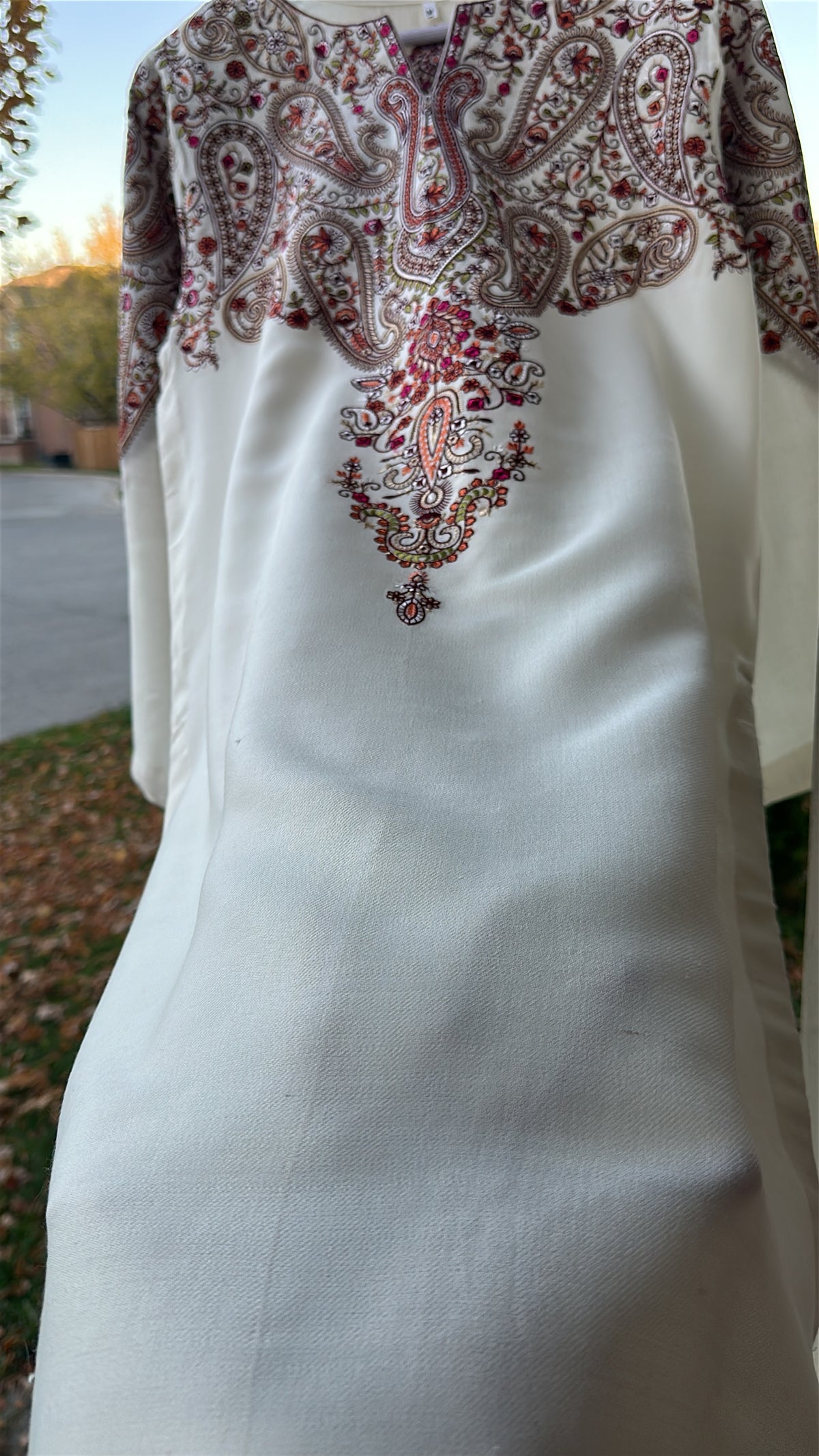 Ivory Meher / Pure Pashmina Kashmira — 3-Piece Set