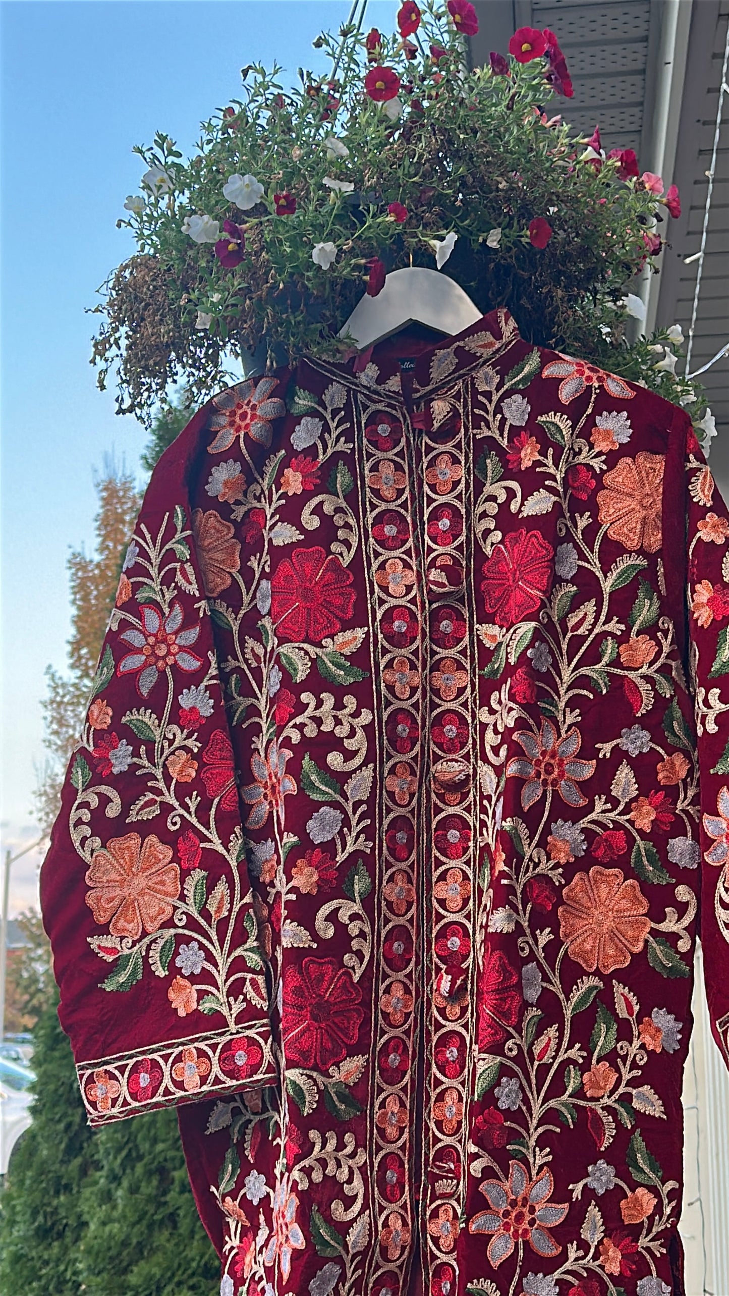 Velvet Bloom - The Kashmiri Wrap