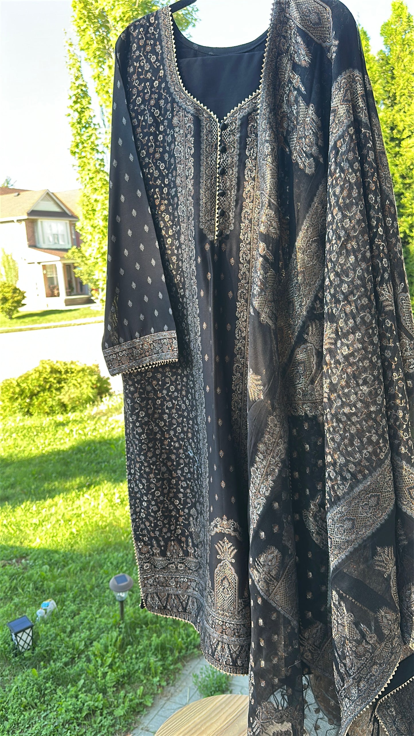 Midnight Kani Royale - Pure Silk