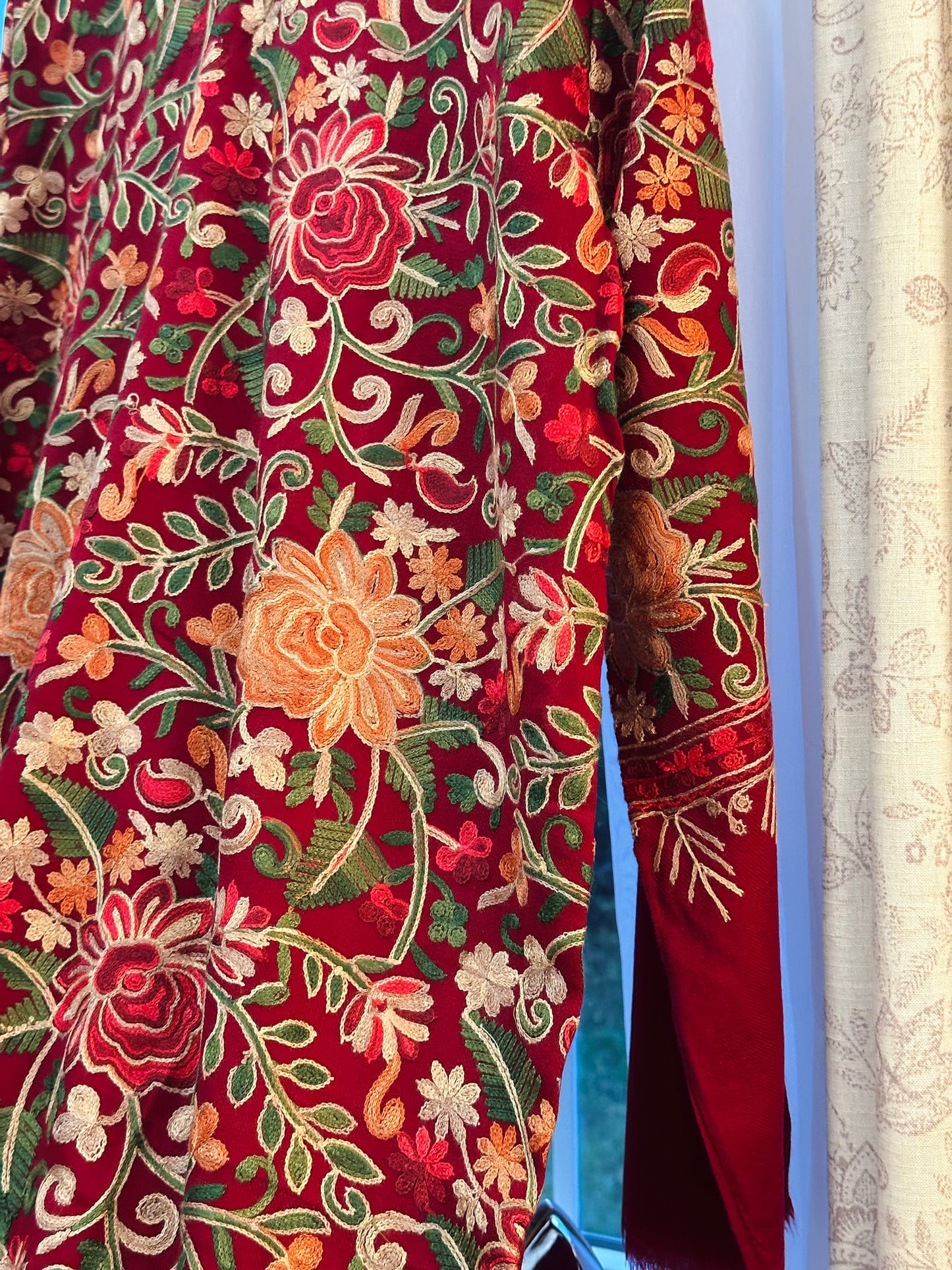 Gul-e-Laal – Heritage Shawl Shirt  Series