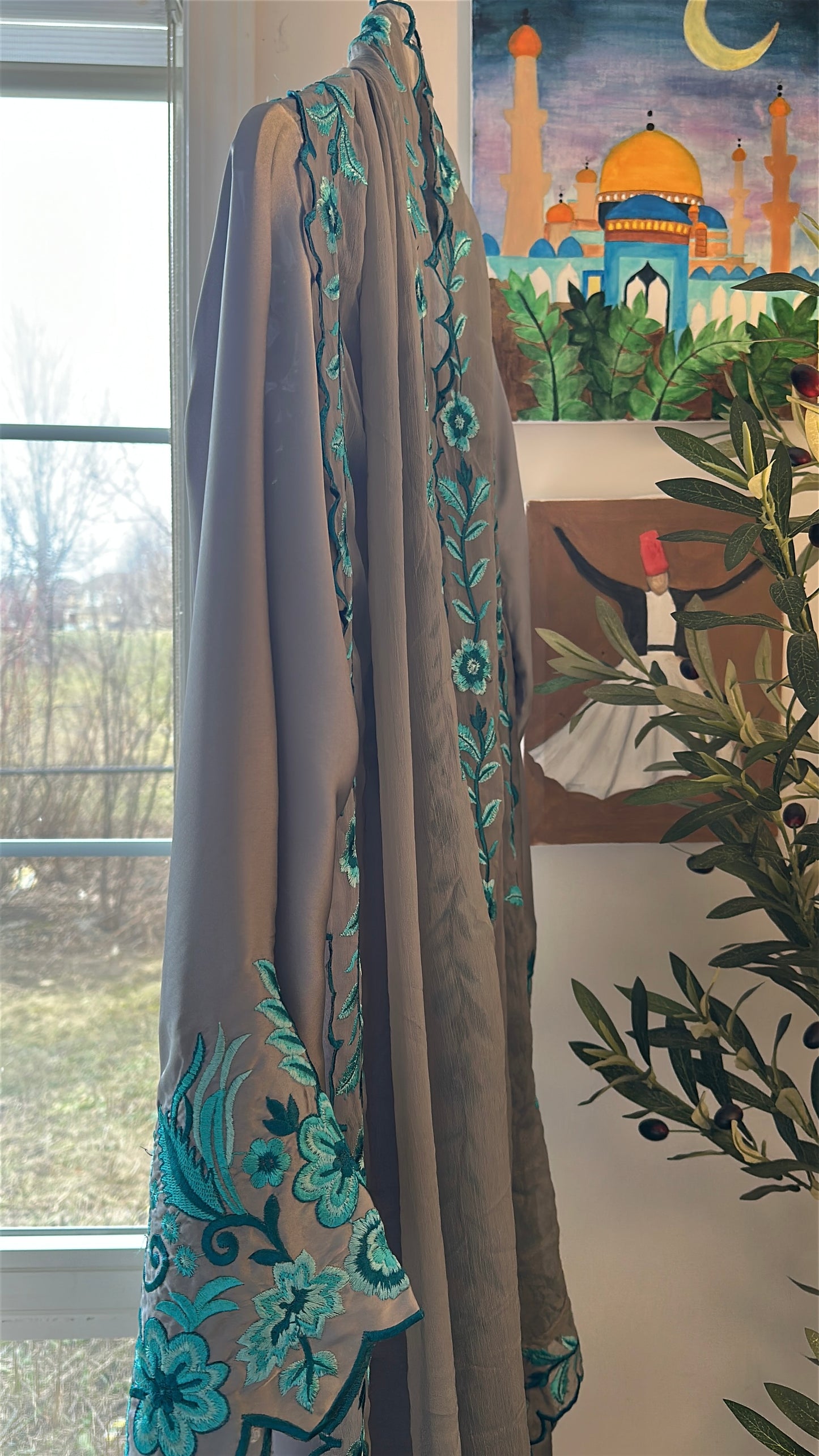 Frosted Noor Élan – kaftan Set