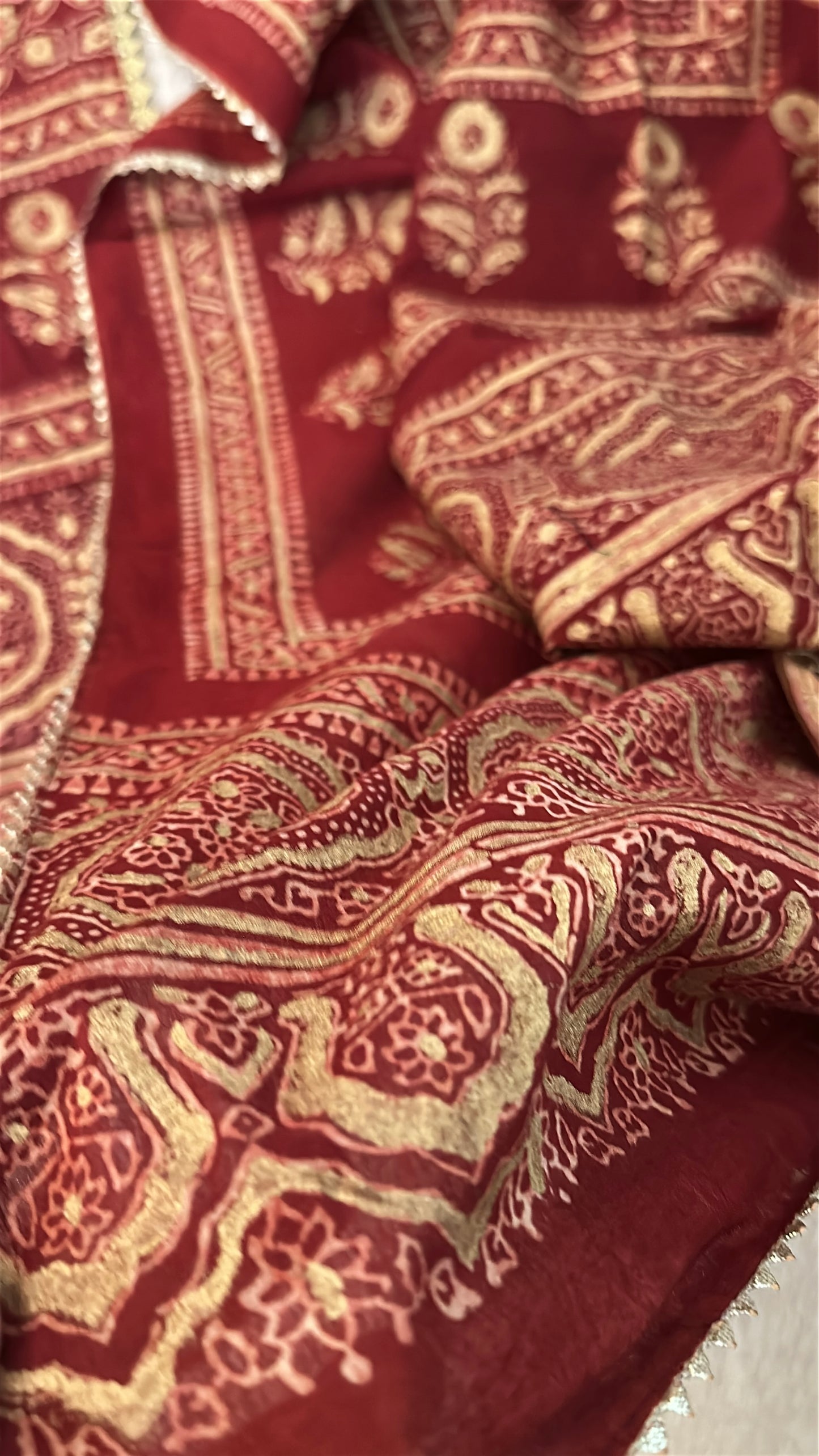 Rang-e-Zar - The Heritage Ajrak Collection
