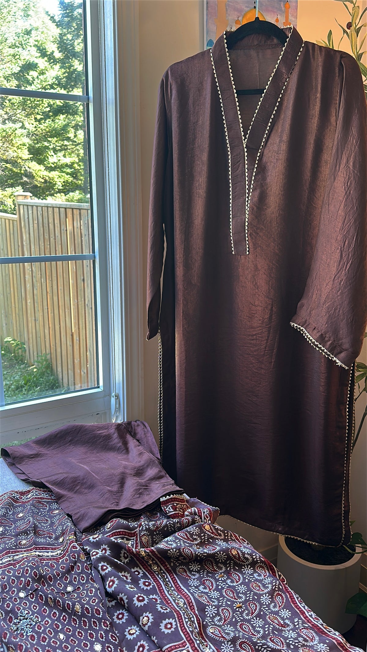 CINNAMON MEHR - Shimose Moonlight Silk
