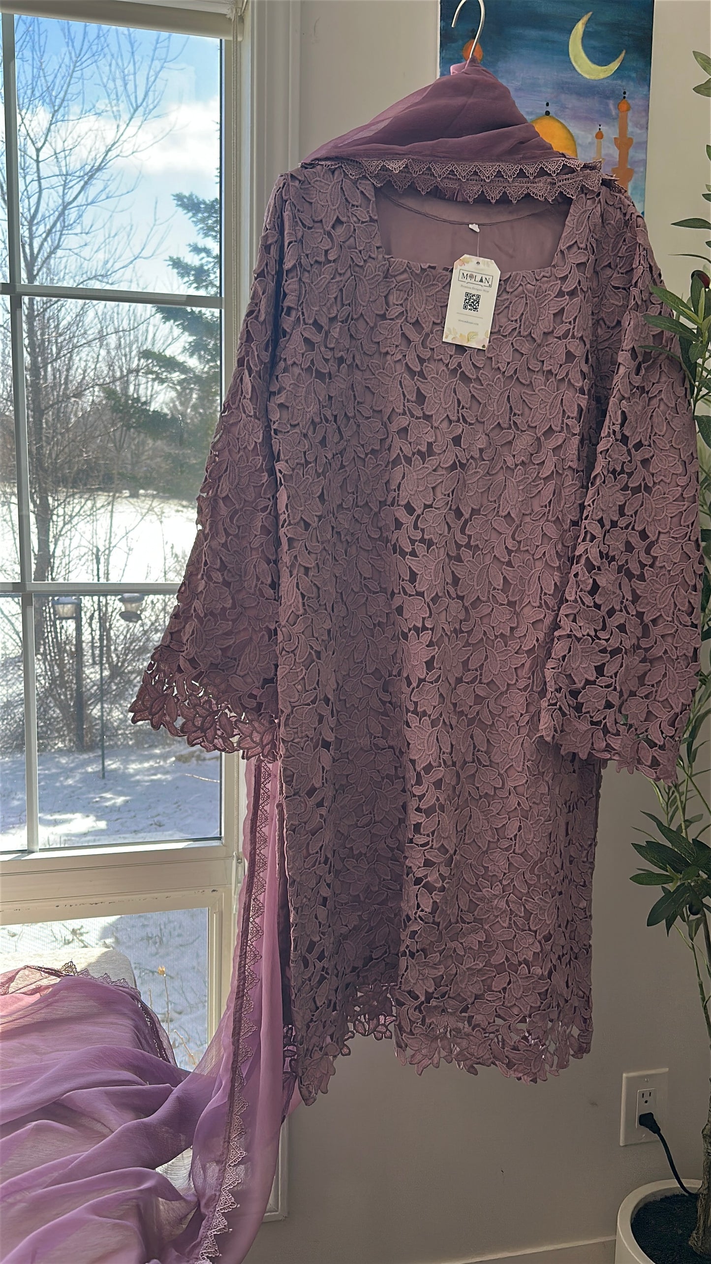 Lavender Crochet Élan – Timeless Spring Grace