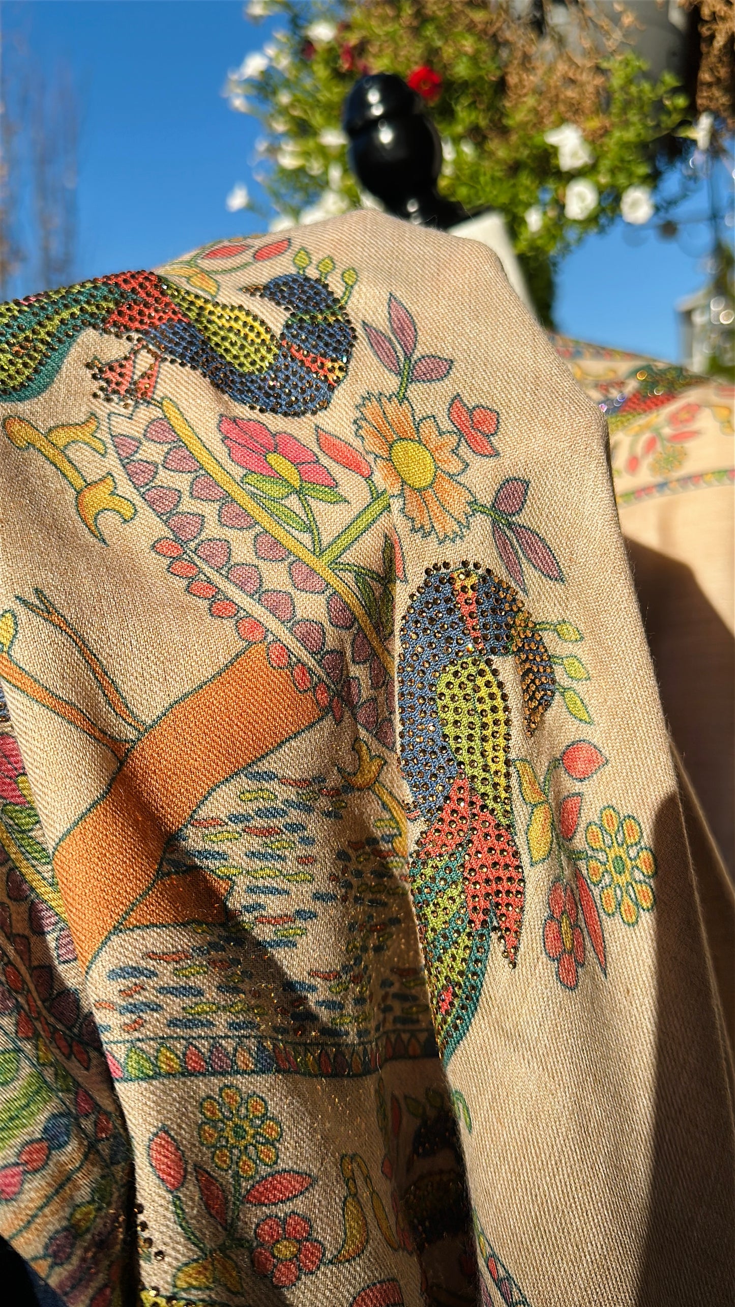 Raqs-e-Mor – The Dance of the Peacock Shawl