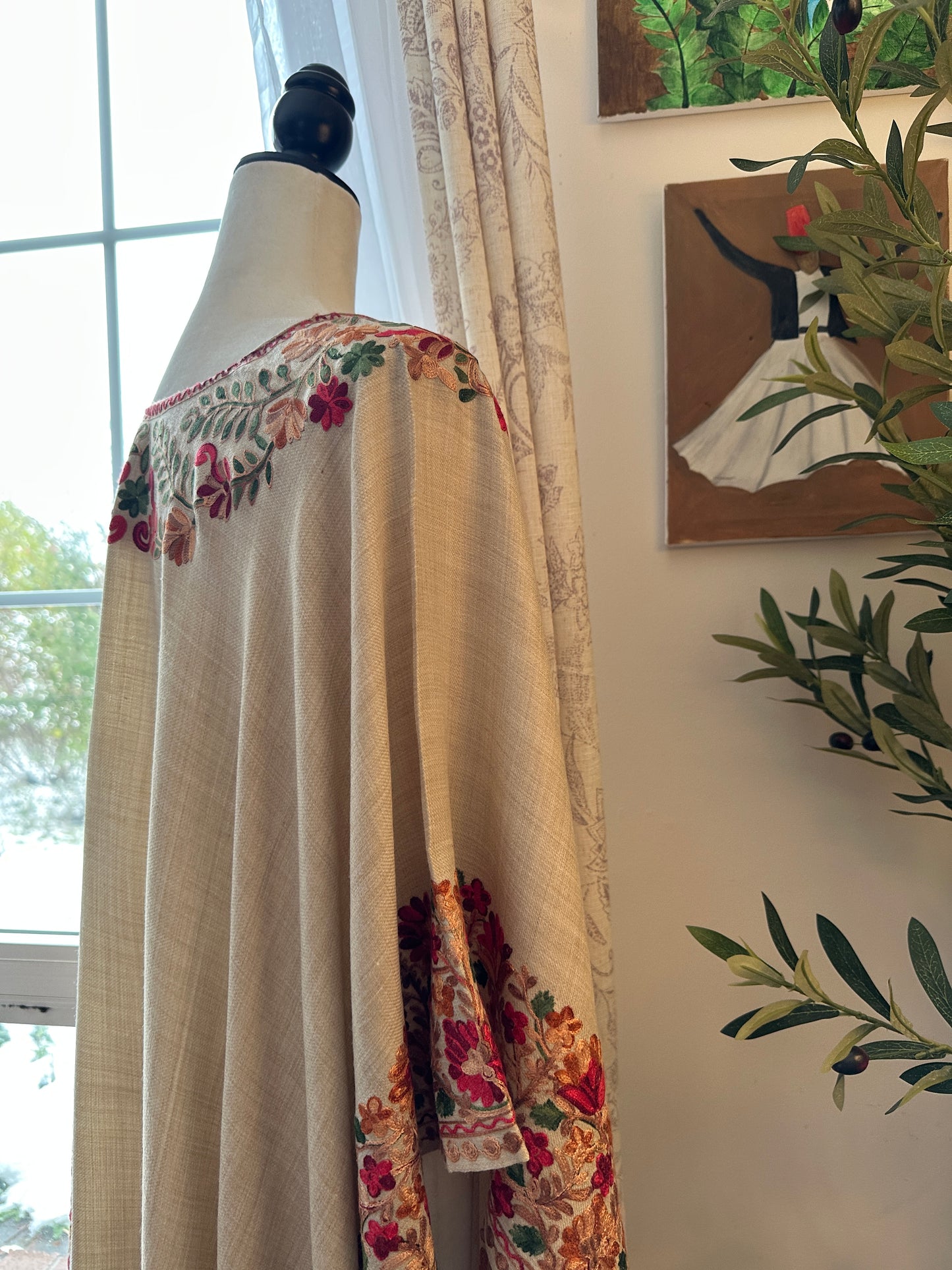 Gulabkaar –  Poncho Shawl Shirt