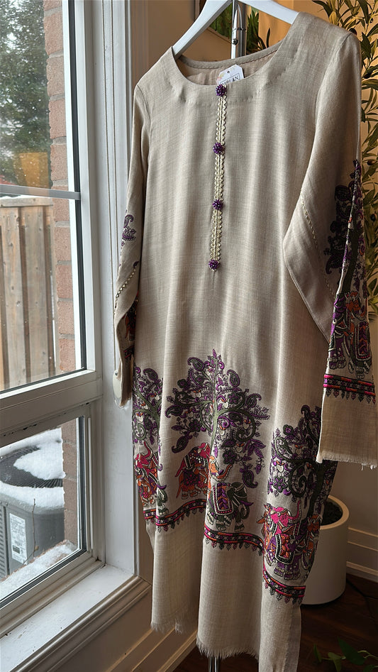 Raqs-e-Jungle – Sandstone Whisper-LahoreCordSet