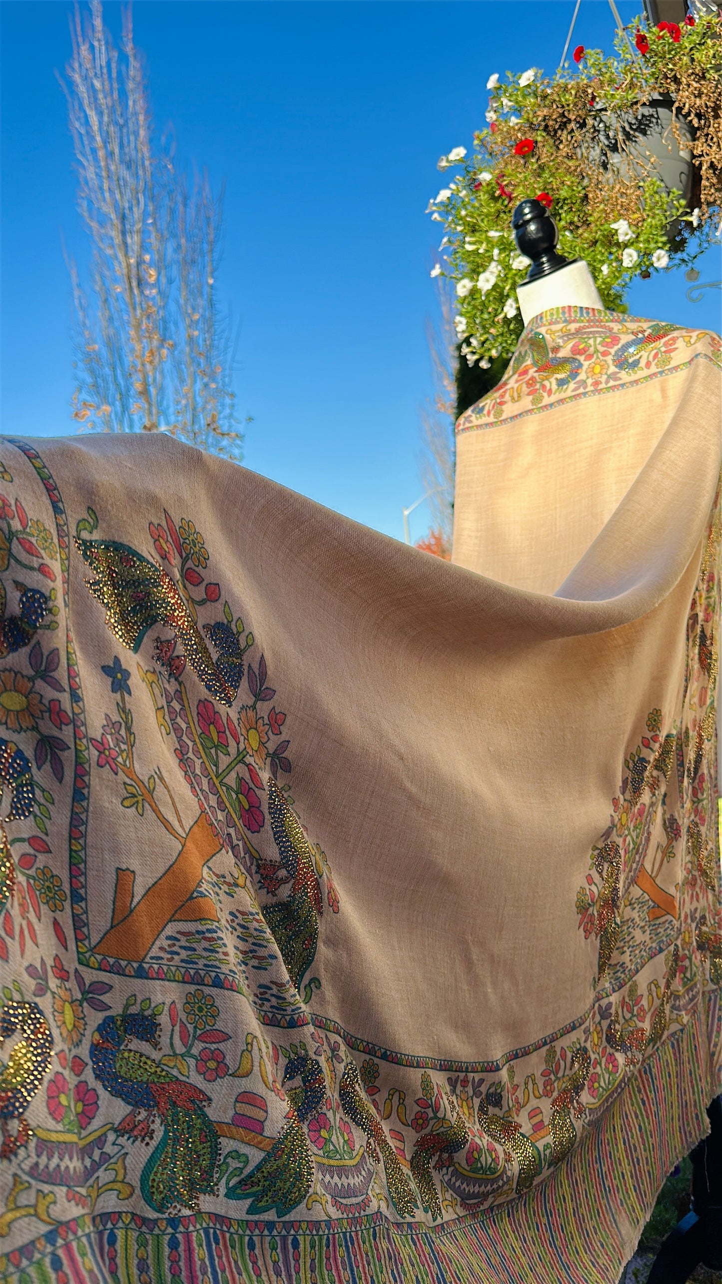 Raqs-e-Mor – The Dance of the Peacock Shawl