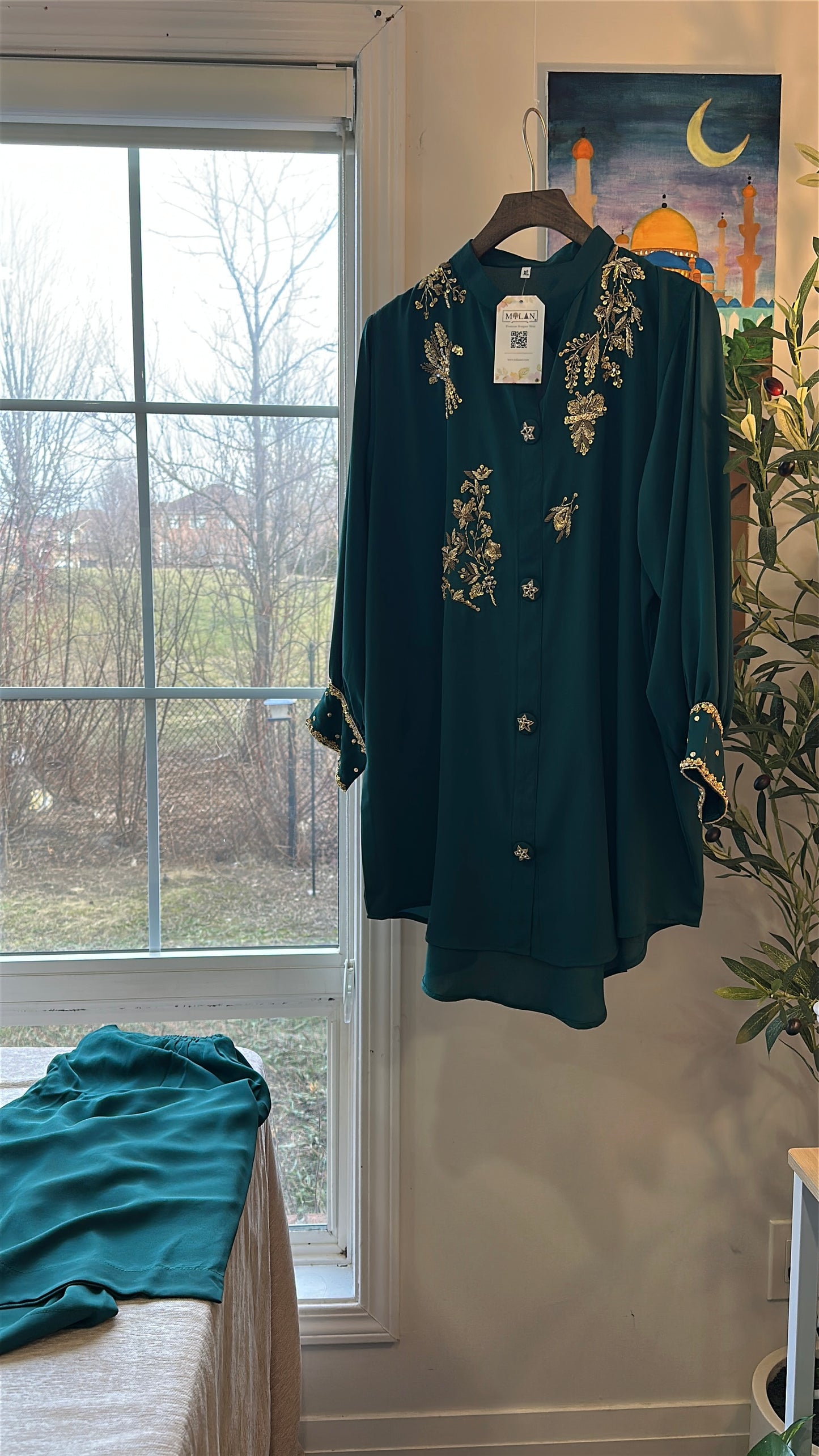 Emerald Poise Cord Set