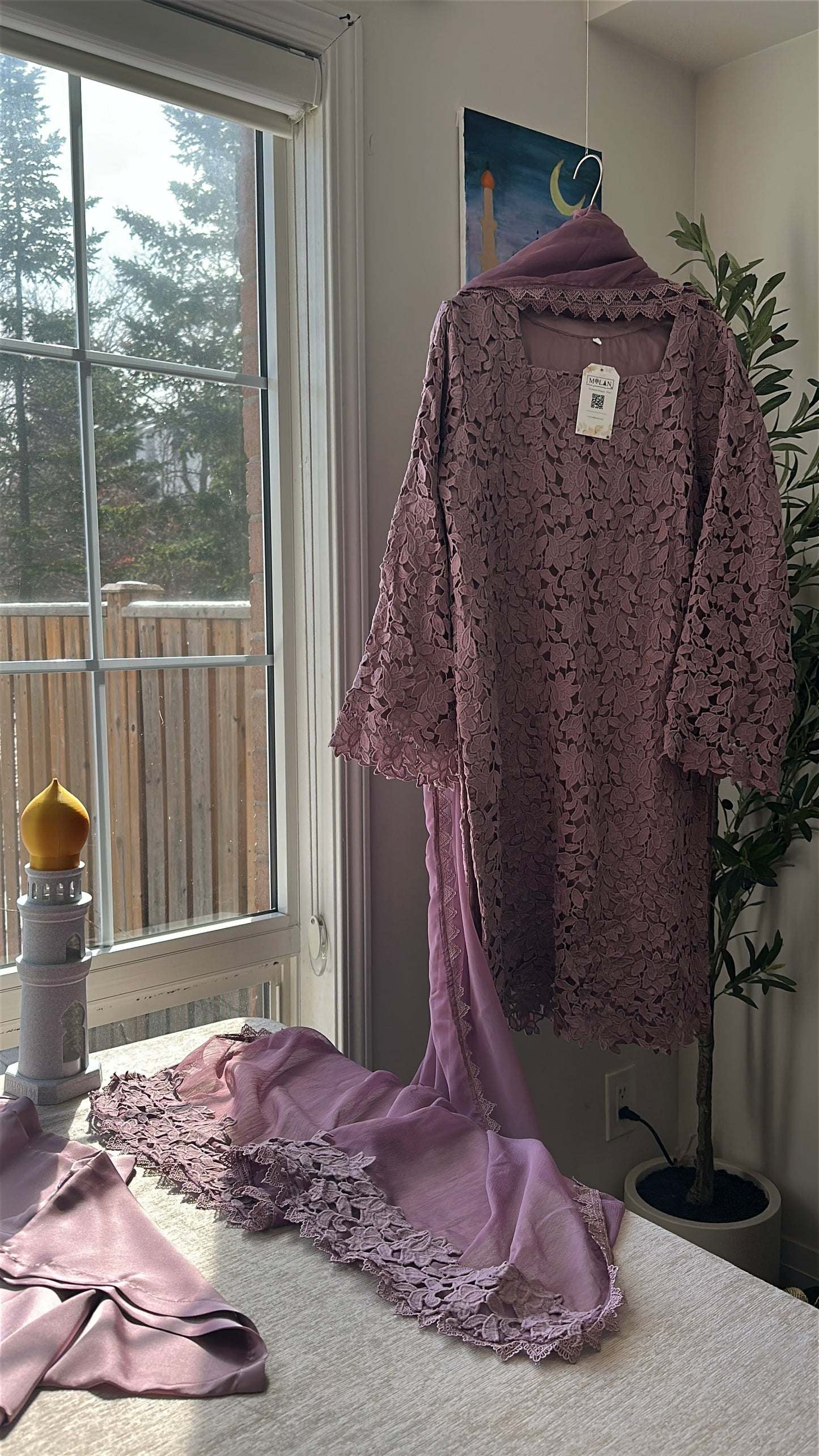 Lavender Crochet Élan – Timeless Spring Grace