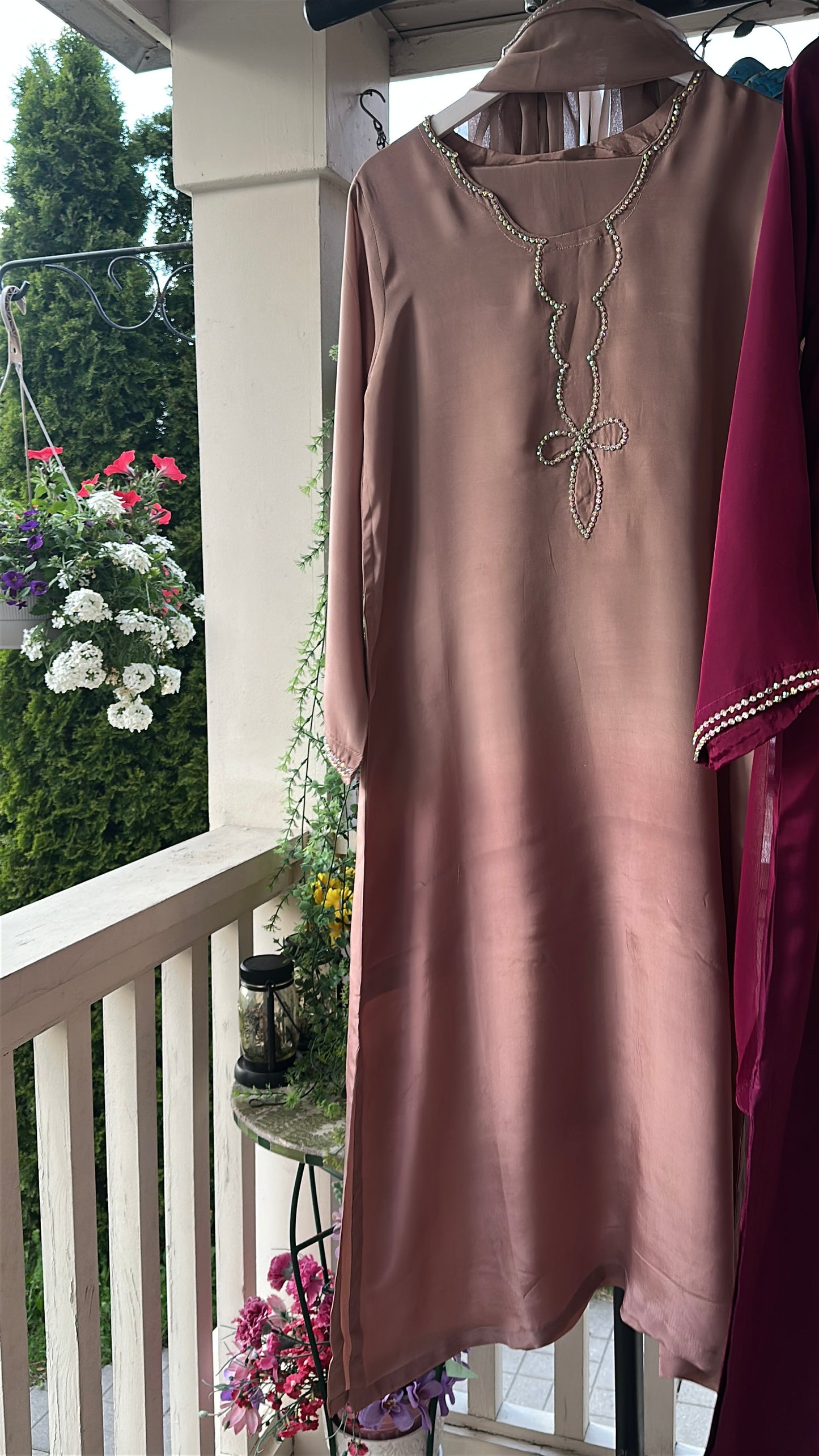 Rosé Veil Élan - kaftan set