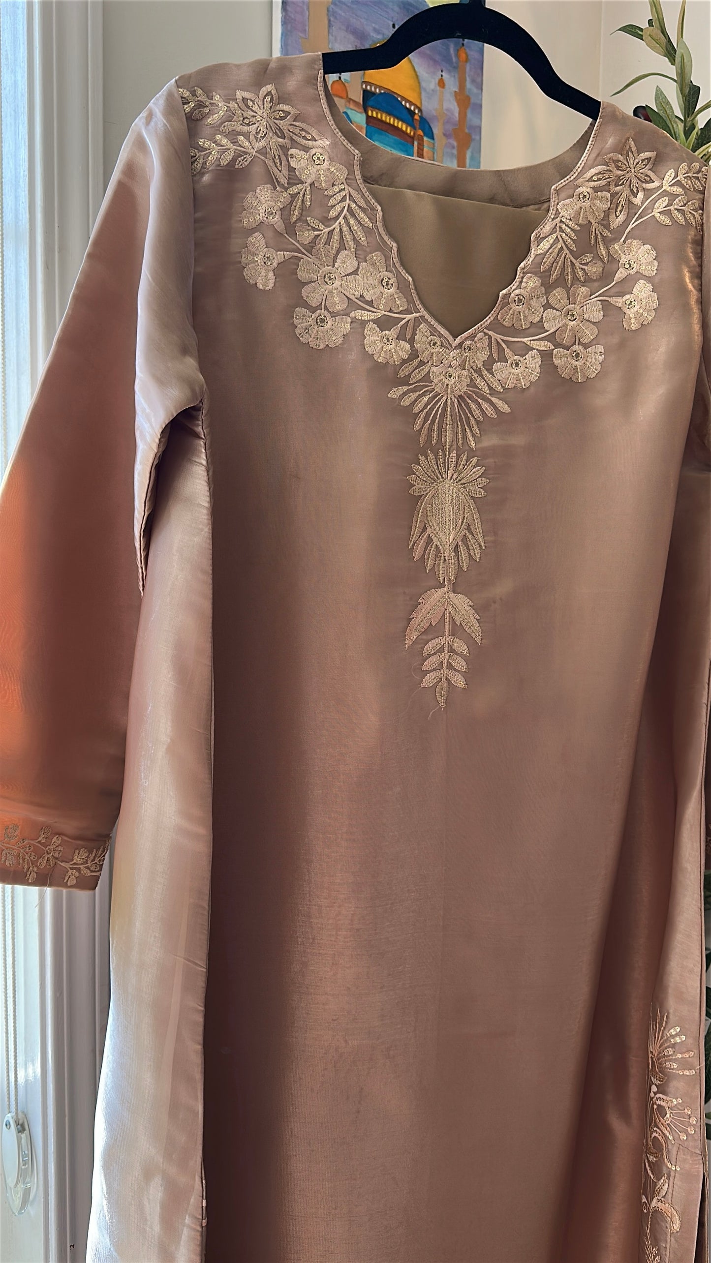 Desert Glow Élan – 2-Piece Kaftan Set