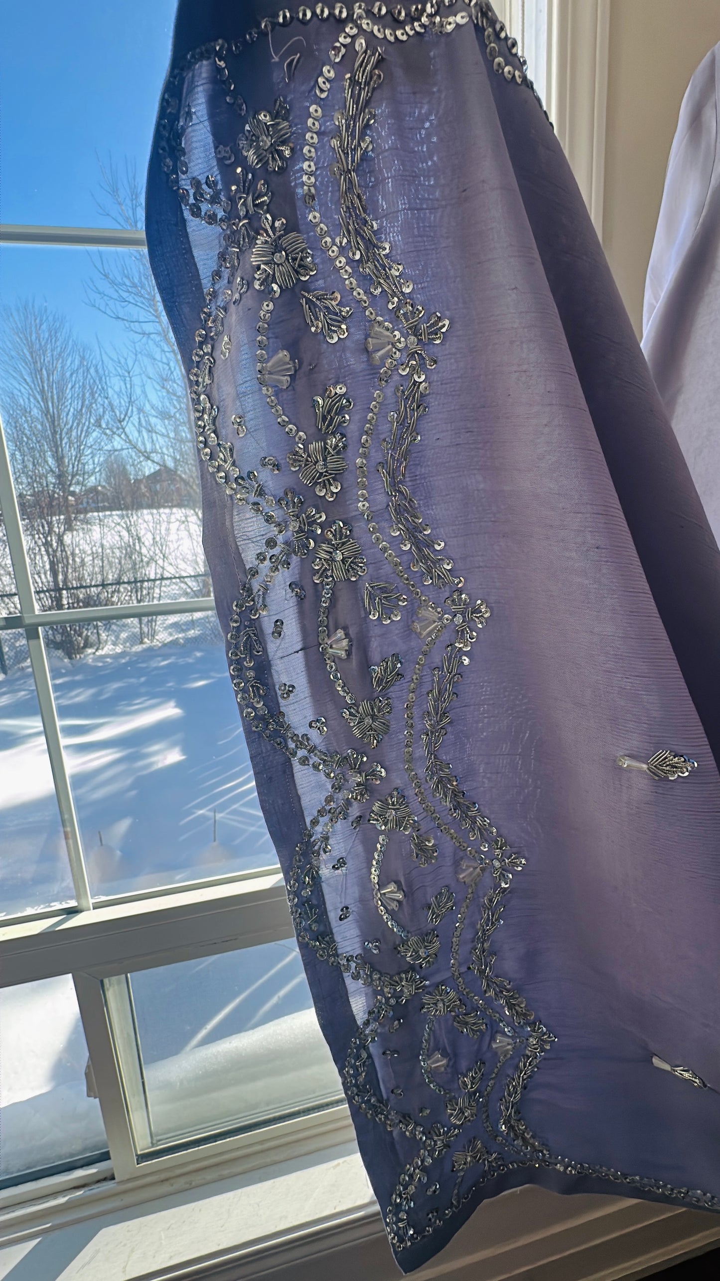 Noor-e-Sukoon – Quiet Grace in Dusky Lavender