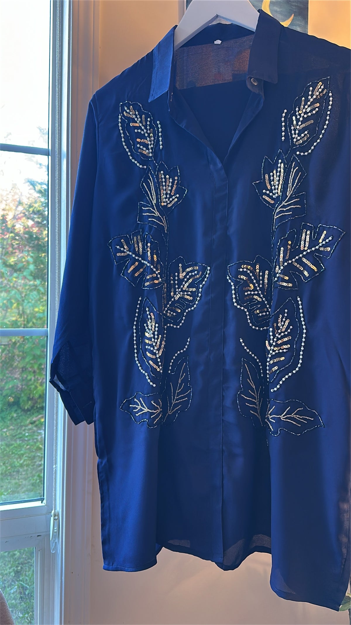 Twilight Feroza — Hand-Embroidered Georgette Co-ord Set