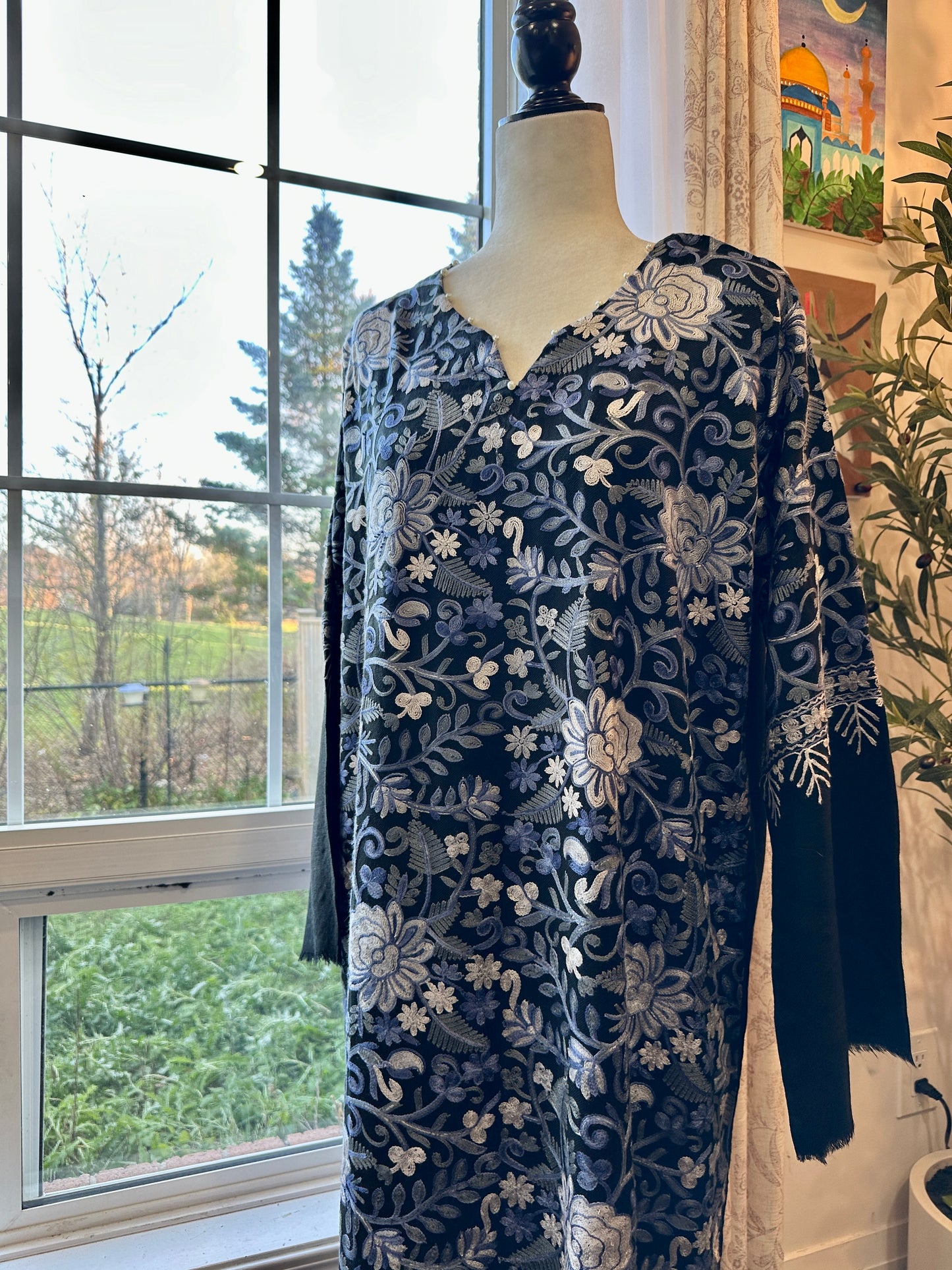 Samaa-e-Neel – Heritage Long Shirt Series