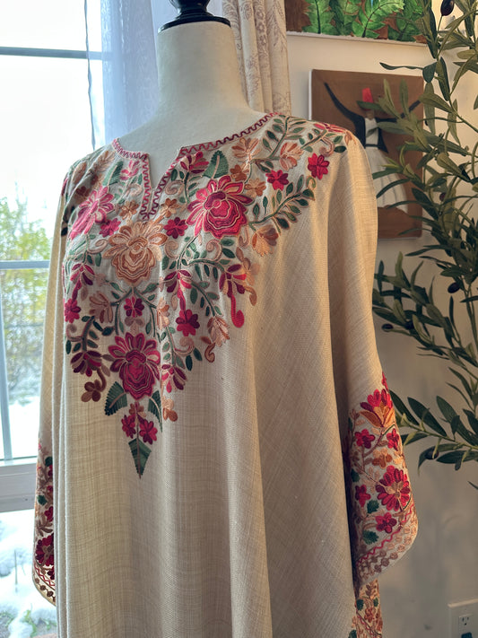 Gulabkaar –  Poncho Shawl Shirt