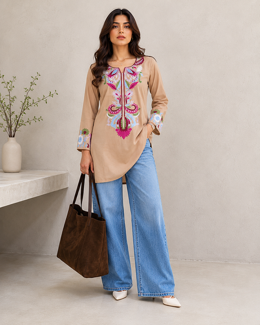 Desert Bloom Kurti