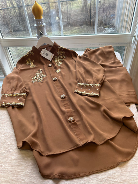 Caramel Élan Cord Set