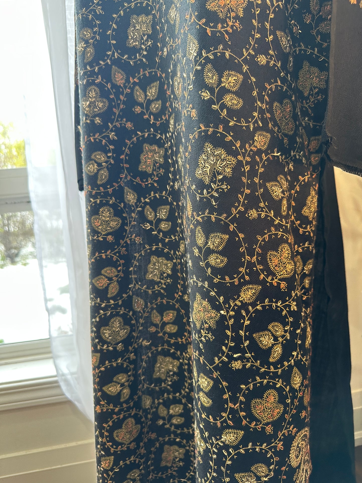 Zar-e-Siyah – Kalamkari Shawl Shirt