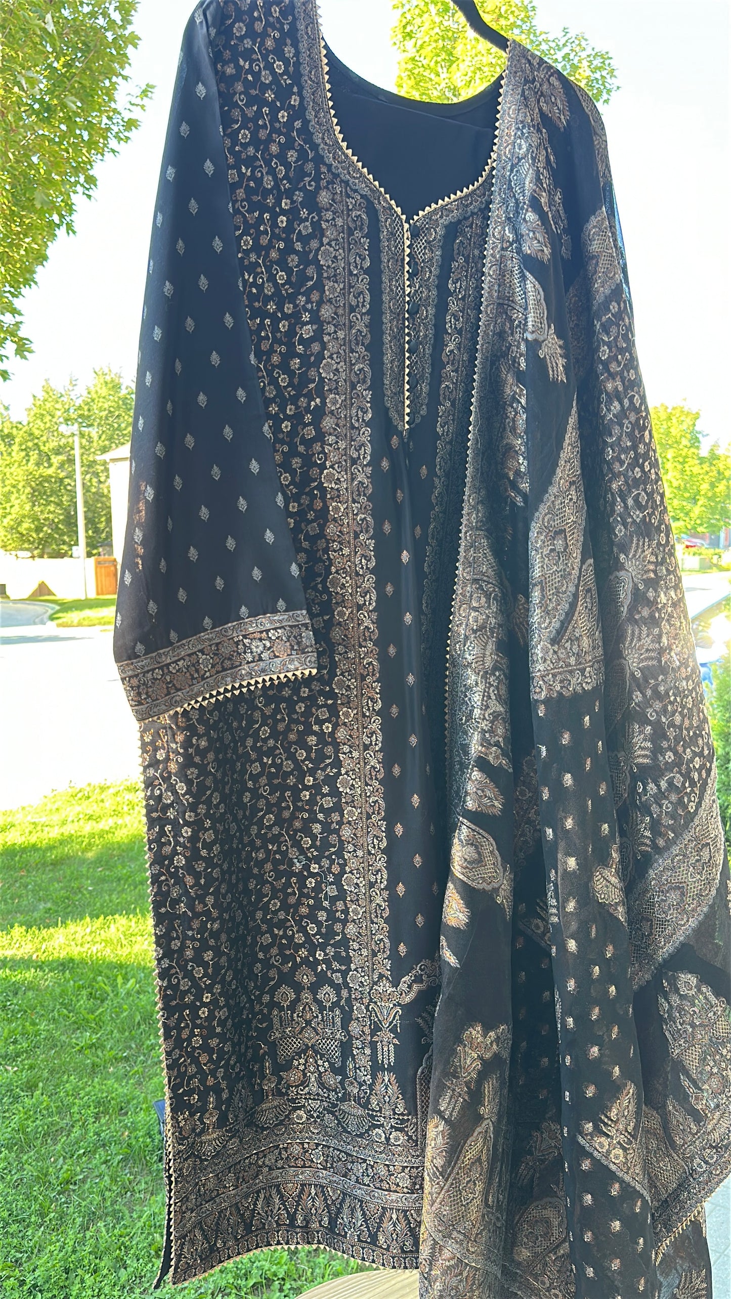 Midnight Kani Royale - Pure Silk