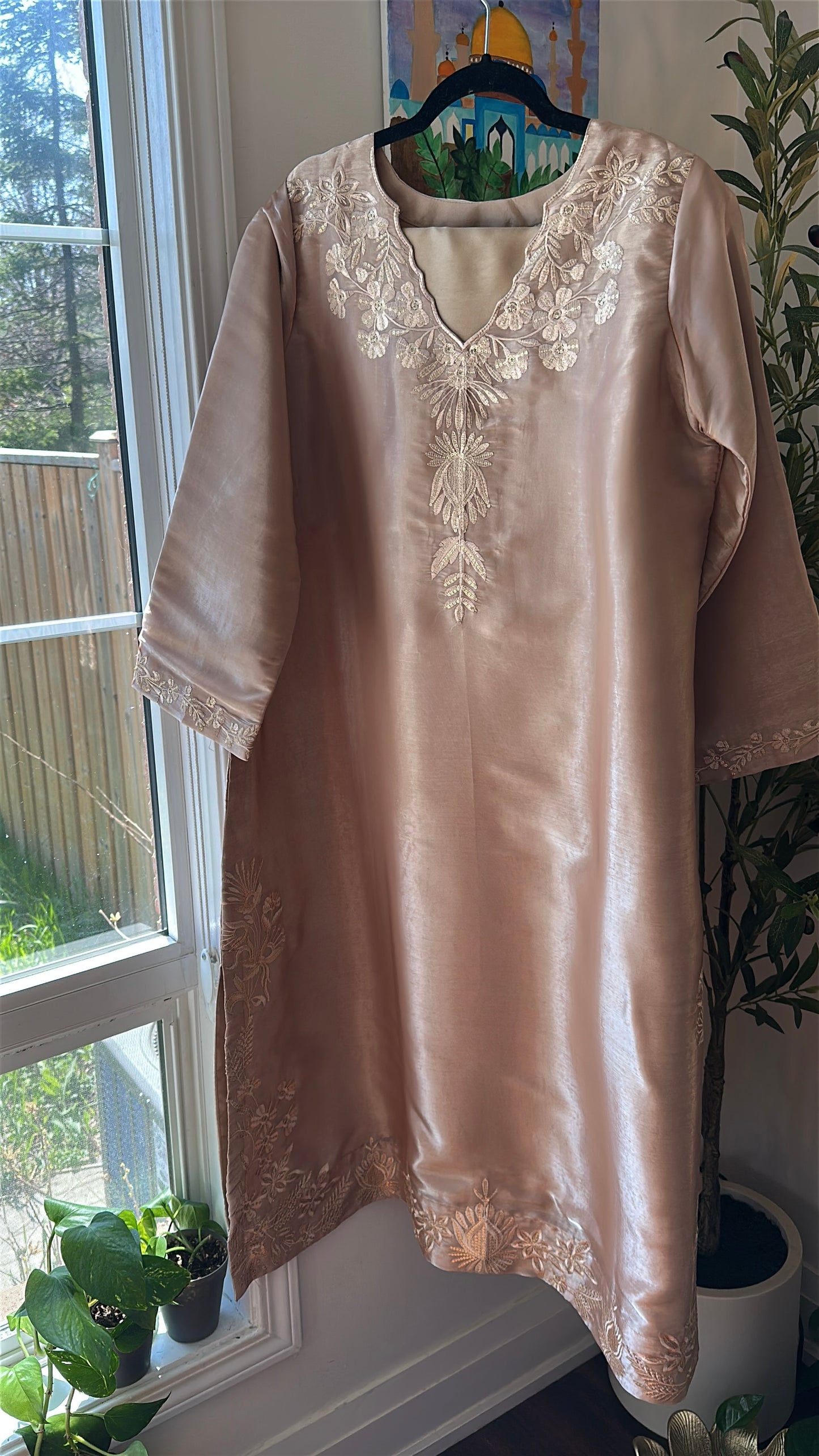 Desert Glow Élan – 2-Piece Kaftan Set