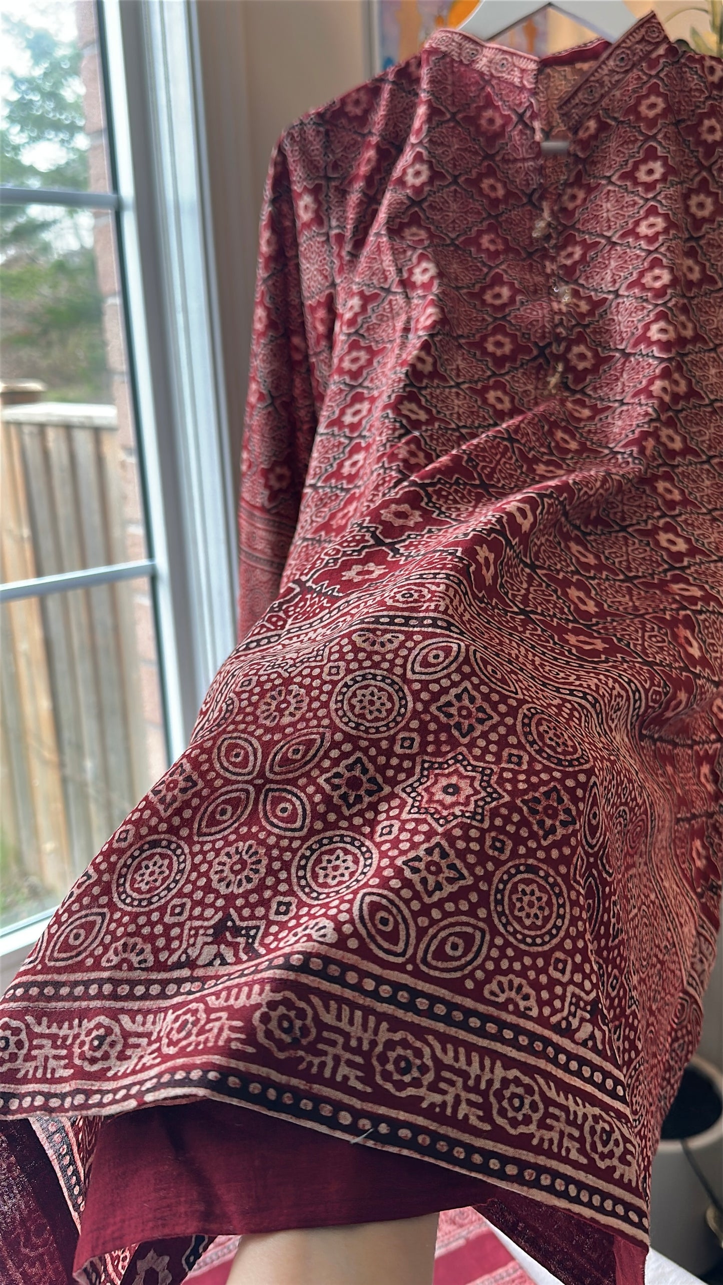 Indus Bloom Co-ord – Ajrak Heritage