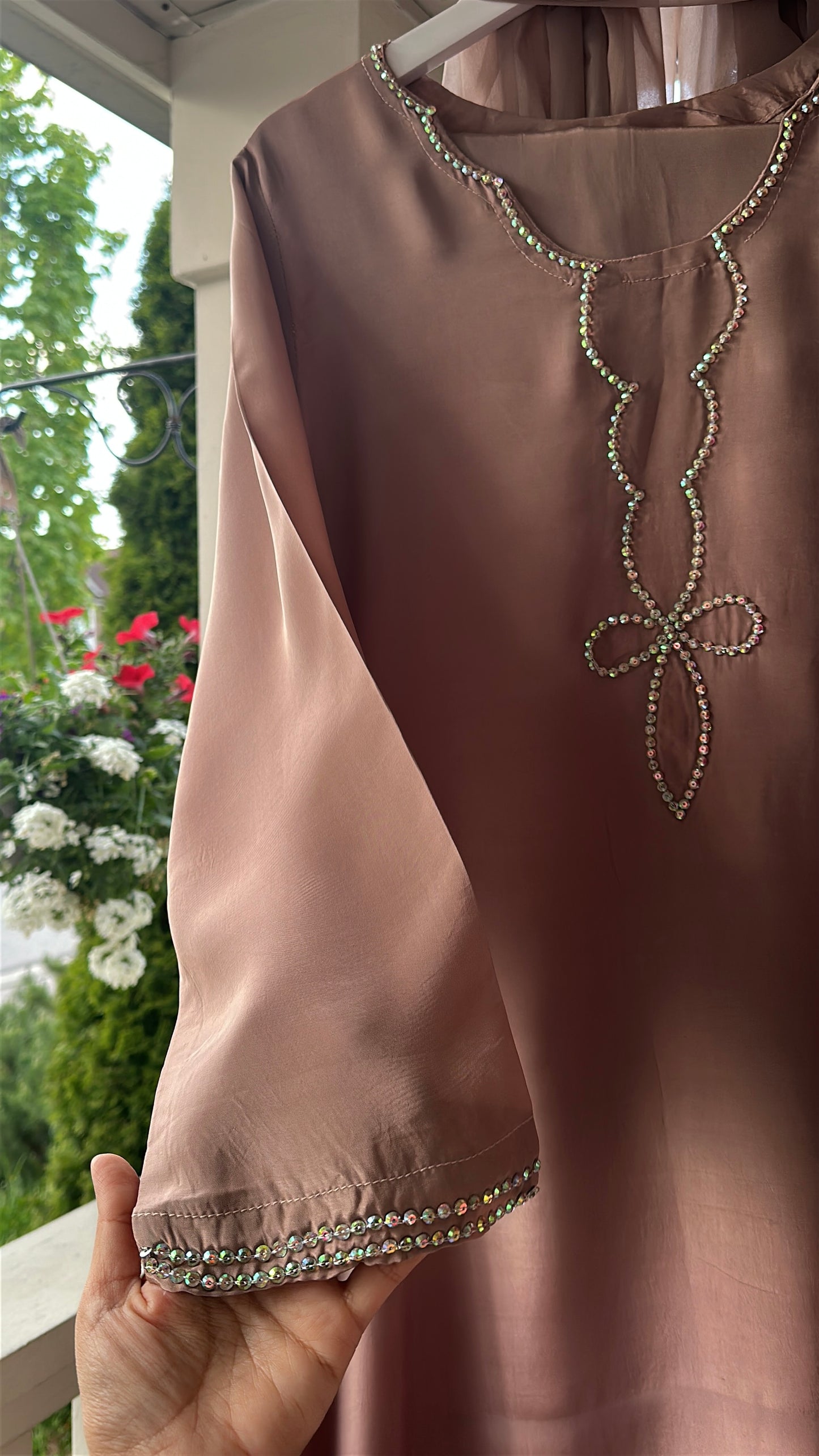 Rosé Veil Élan - kaftan set
